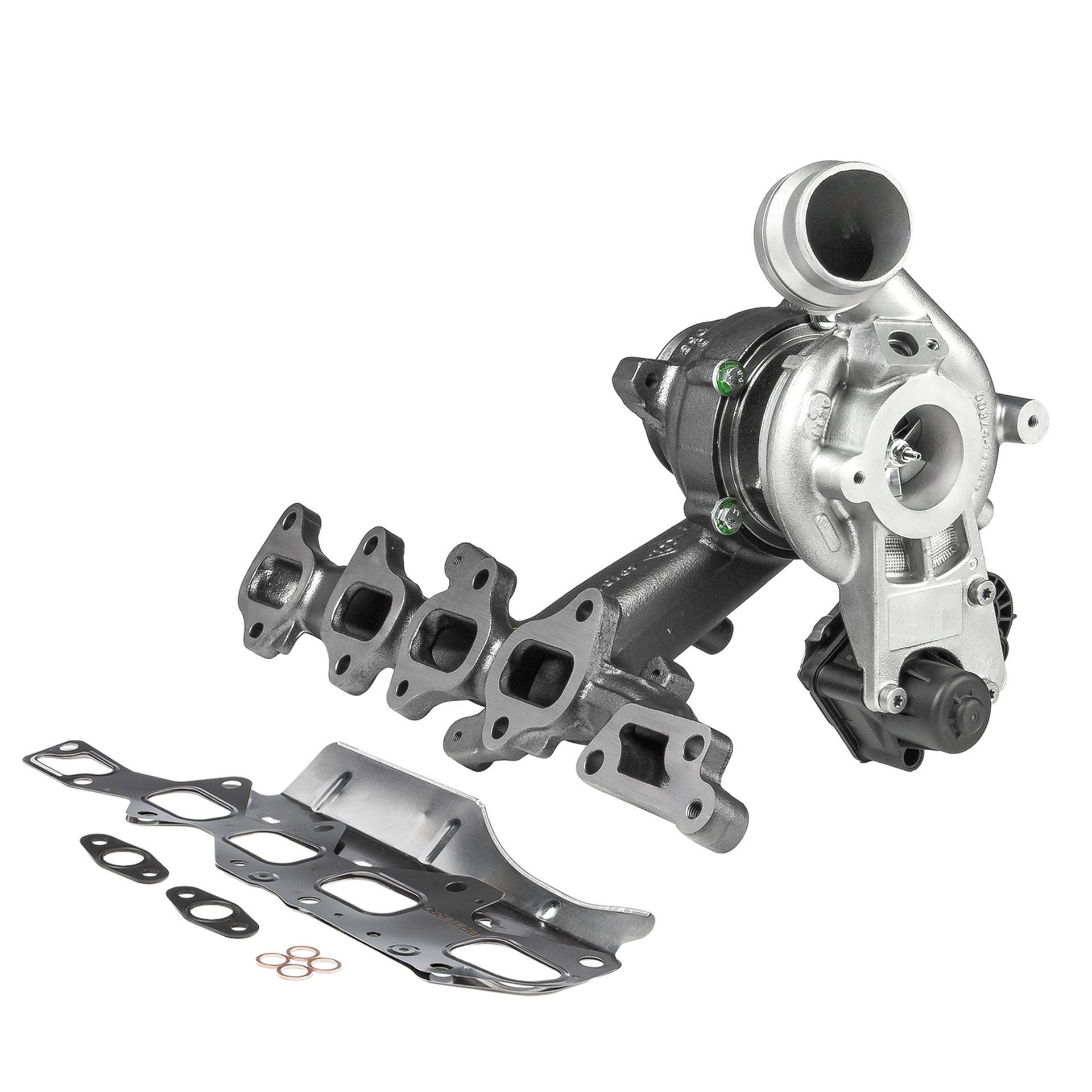 BR Turbo 4913107400RSG: Turbosprężarka REMANUFACTURED TURBOCHARGER WITH GASKET KIT zawiera komplet uszczelek