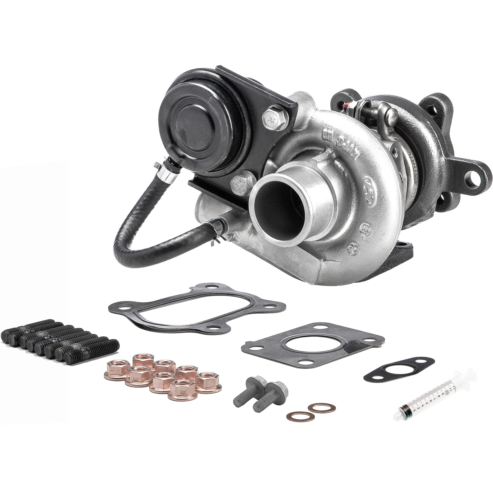 BR Turbo 4917302412RSM: Turbolader REMANUFACTURED TURBOCHARGER WITH MOUNTING KIT mit Anbau-/Befestigungsmaterial
