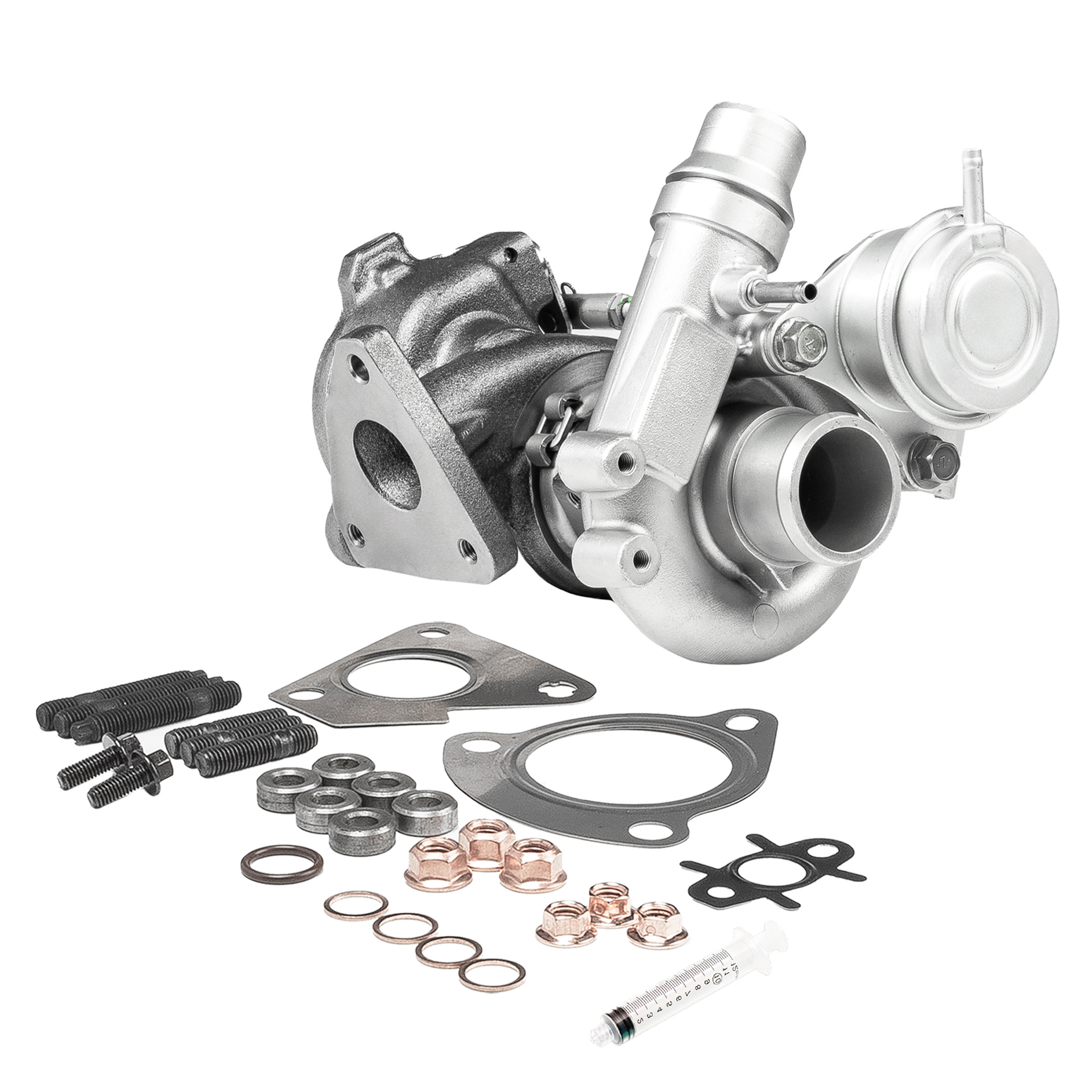 BR Turbo 4917307621RSM: Turbocompresor REMANUFACTURED TURBOCHARGER WITH MOUNTING KIT con material de montaje/fijación