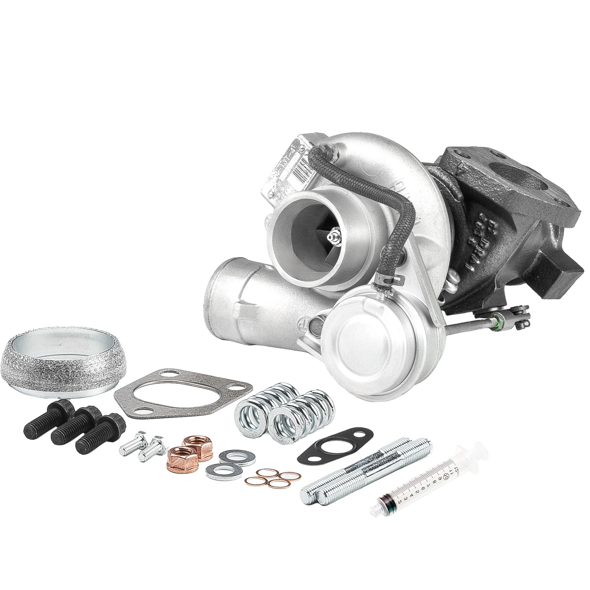 BR Turbo 4917706452RSM: Turbosprężarka REMANUFACTURED TURBOCHARGER WITH MOUNTING KIT z materiałem montażowym/ mocującym