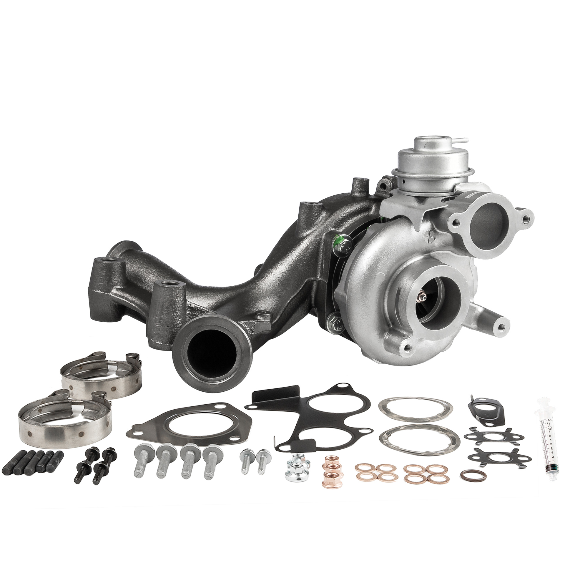 BR Turbo 4918907803RSM: Turbolader REMANUFACTURED TURBOCHARGER WITH MOUNTING KIT mit Anbau-/Befestigungsmaterial