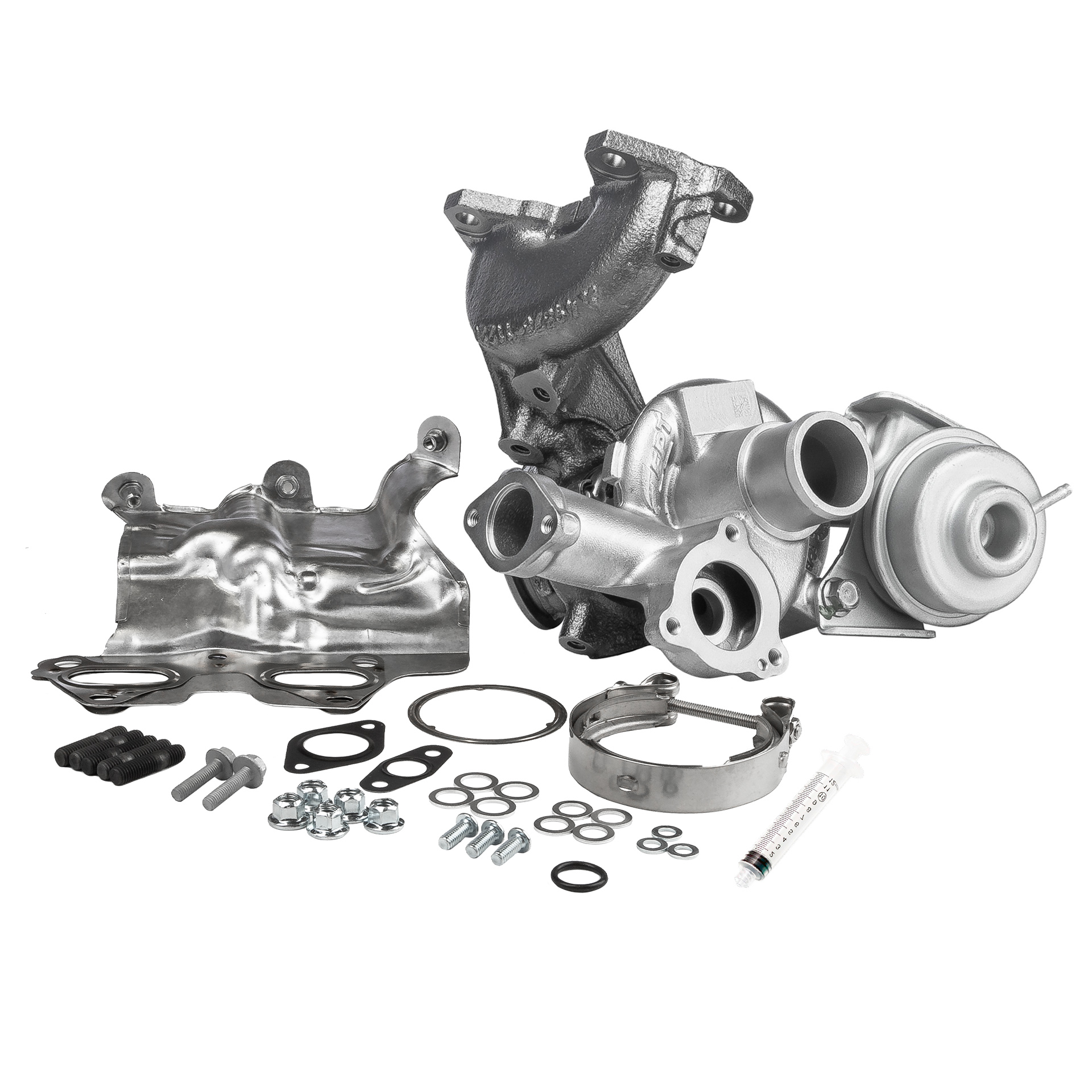 BR Turbo 4937303012RSM: Turbolader REMANUFACTURED TURBOCHARGER WITH MOUNTING KIT mit Anbau-/Befestigungsmaterial