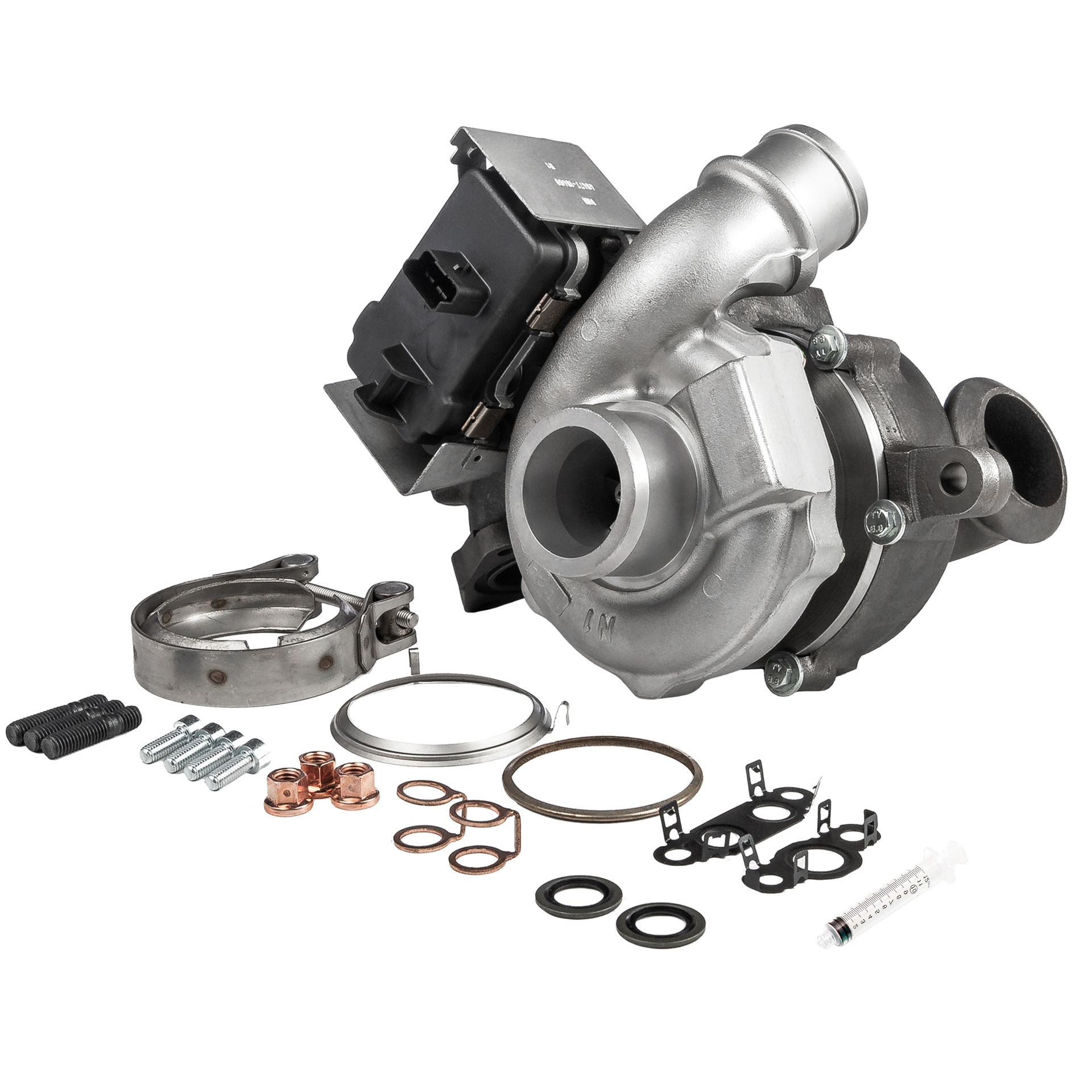 BR Turbo 4947701115RSM: Turbolader REMANUFACTURED TURBOCHARGER WITH MOUNTING KIT mit Anbau-/Befestigungsmaterial