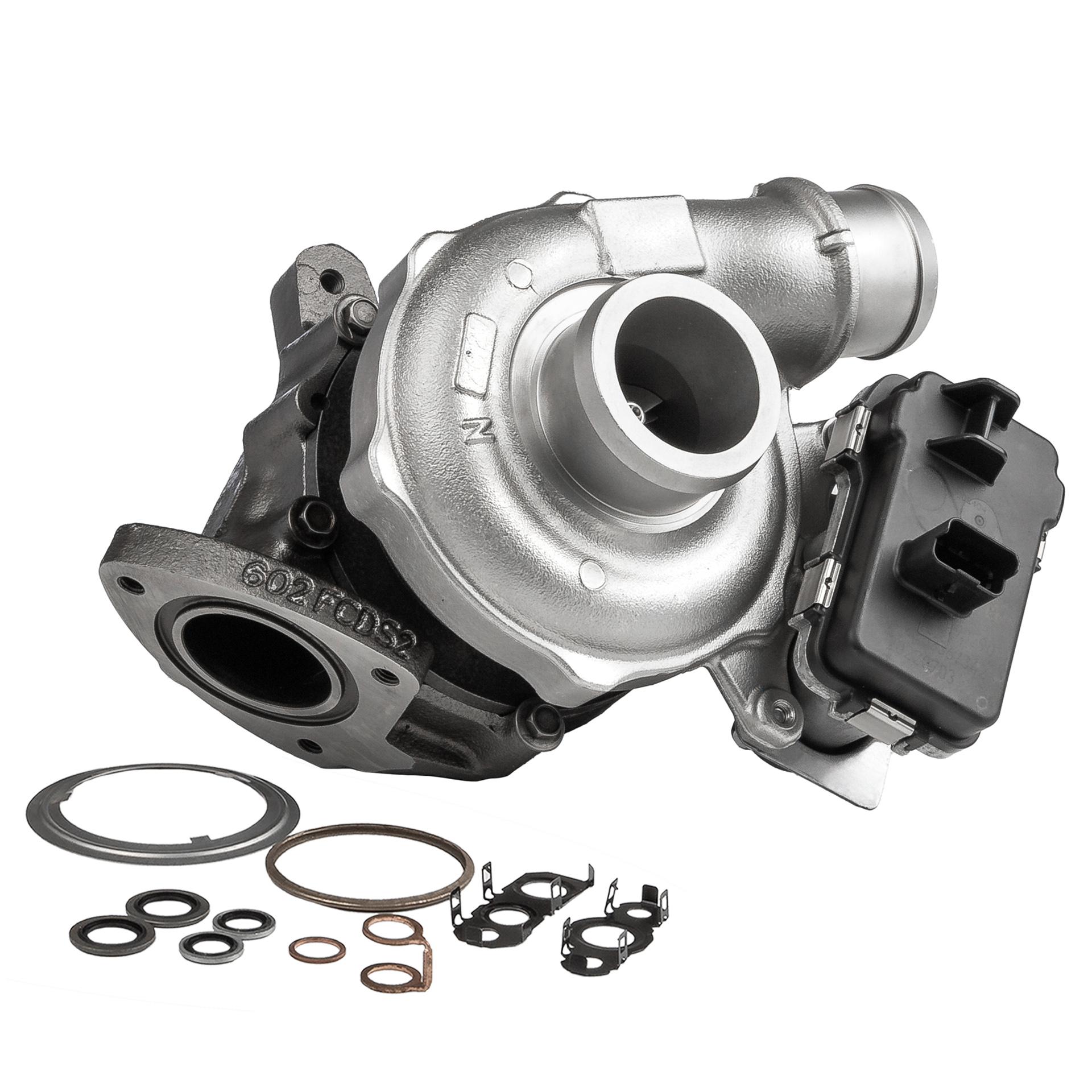 BR Turbo 4947701214RSG: Turbolader REMANUFACTURED TURBOCHARGER WITH GASKET KIT inkl. Dichtungssatz