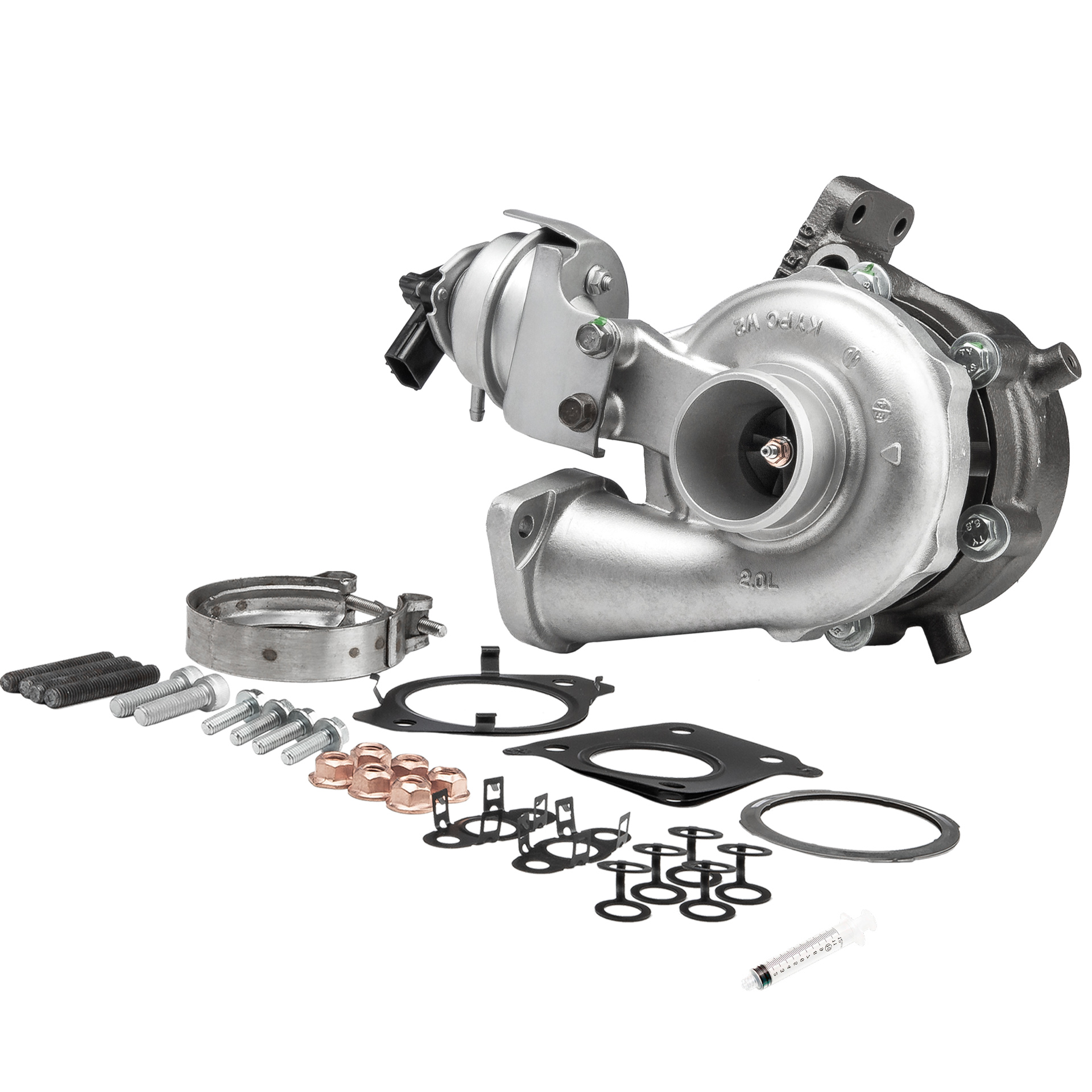 BR Turbo 4947701510RSM: Turbolader REMANUFACTURED TURBOCHARGER WITH MOUNTING KIT mit Anbau-/Befestigungsmaterial