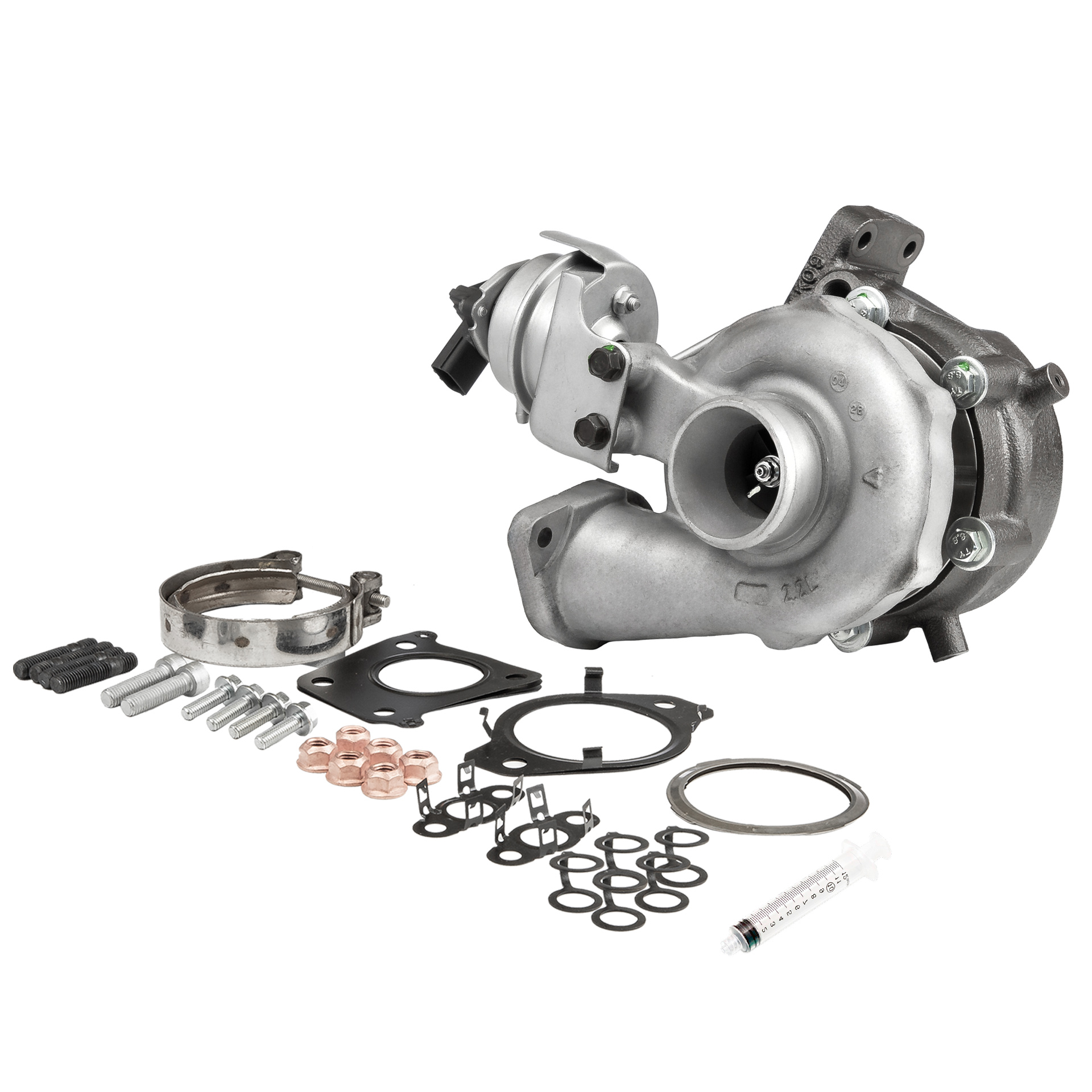 BR Turbo 4947701610RSM: Turbolader REMANUFACTURED TURBOCHARGER WITH MOUNTING KIT mit Anbau-/Befestigungsmaterial
