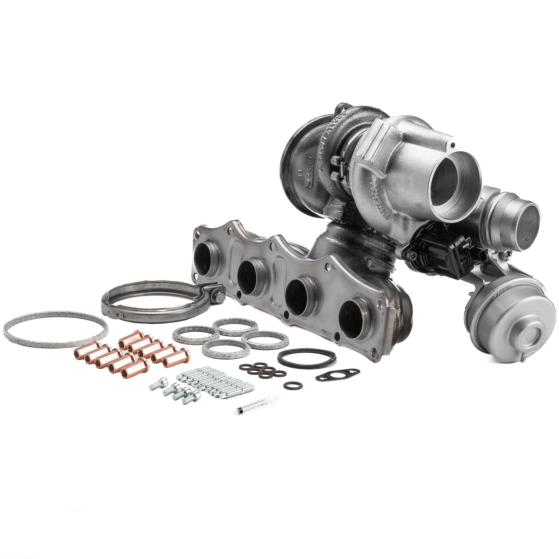 BR Turbo 4947702058RSM: Turbolader REMANUFACTURED TURBOCHARGER WITH MOUNTING KIT mit Anbau-/Befestigungsmaterial