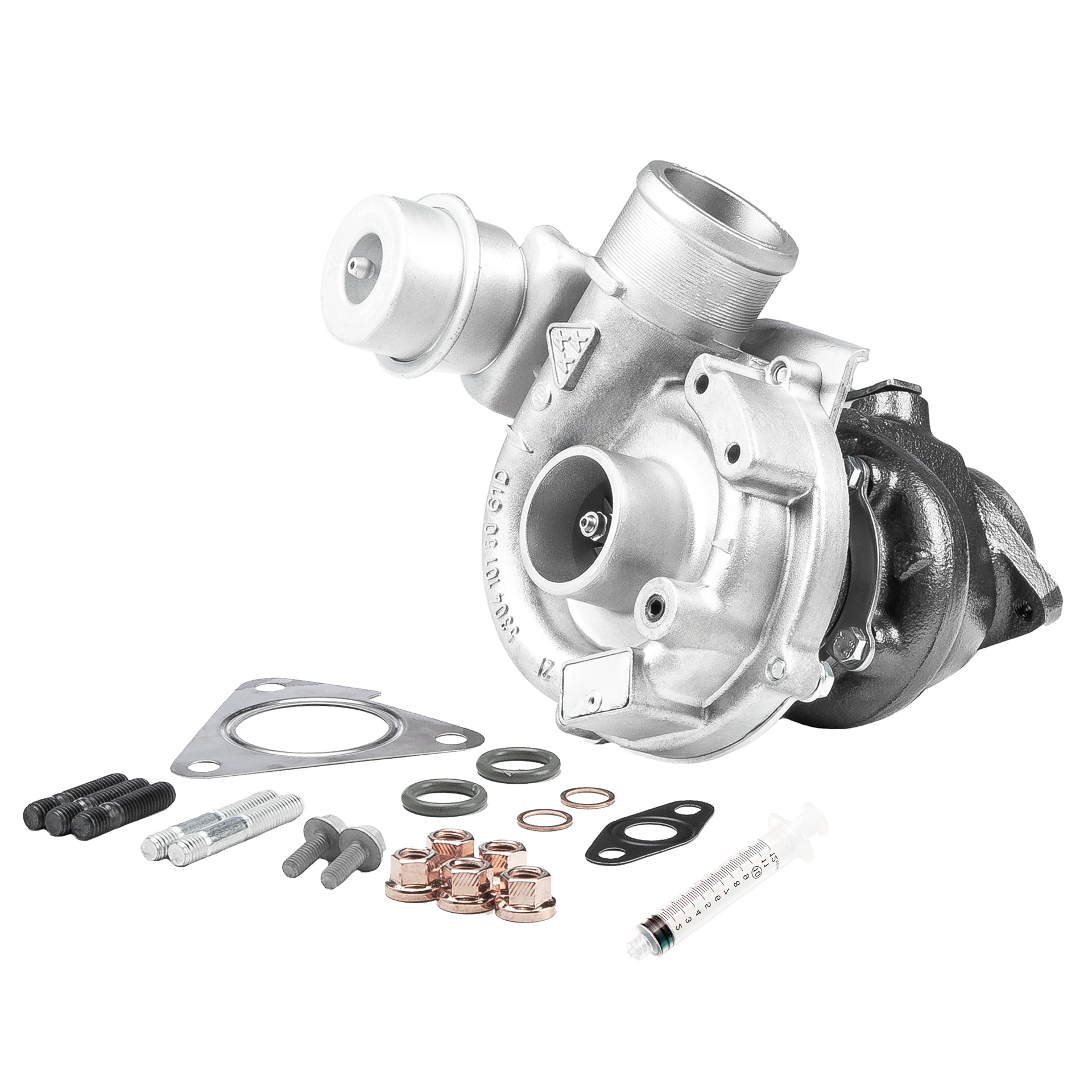 BR Turbo 53039880020RSM: Turbolader REMANUFACTURED TURBOCHARGER WITH MOUNTING KIT mit Anbau-/Befestigungsmaterial