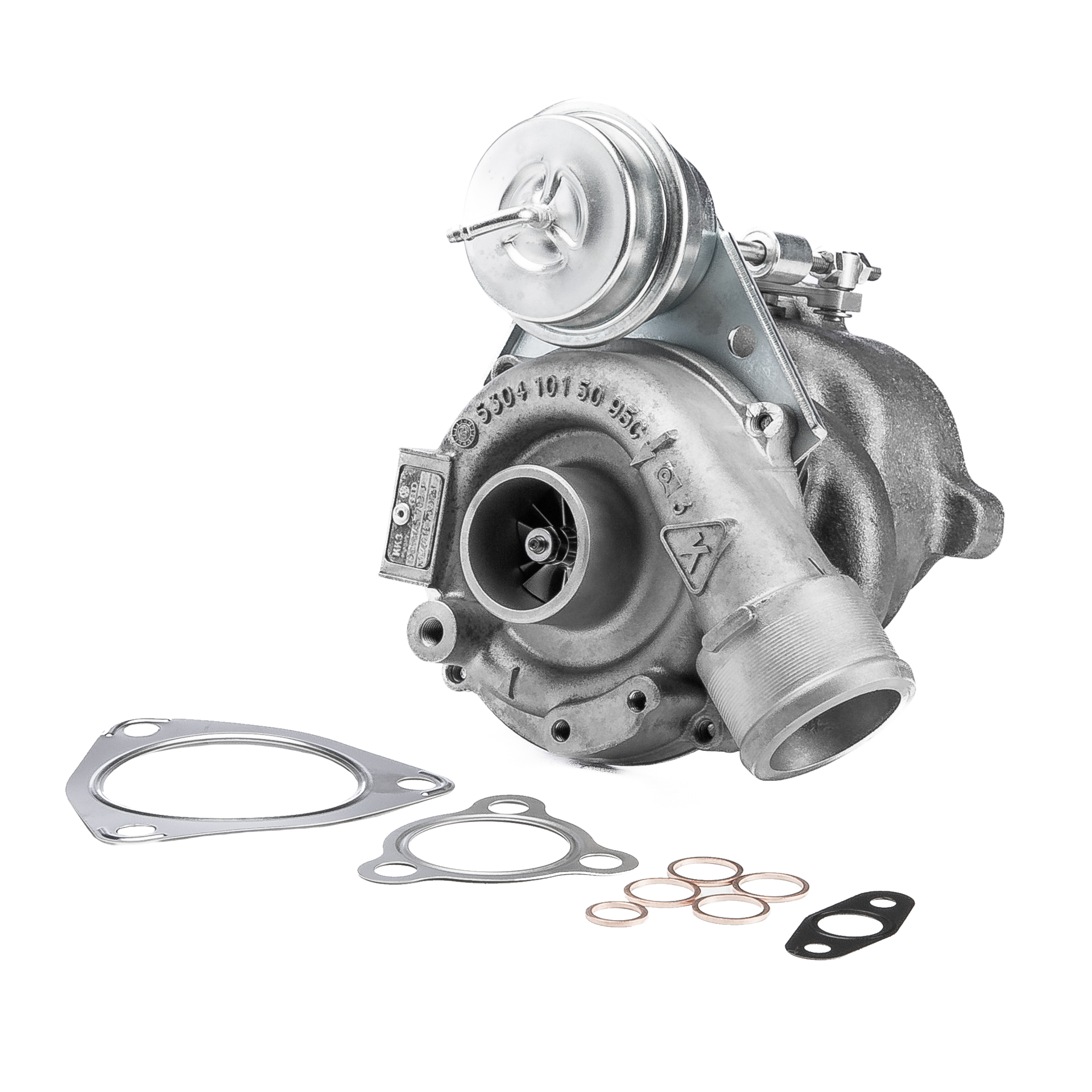 BR Turbo 53039880025RSG: Turbó REMANUFACTURED TURBOCHARGER WITH GASKET KIT tömítéskészlettel