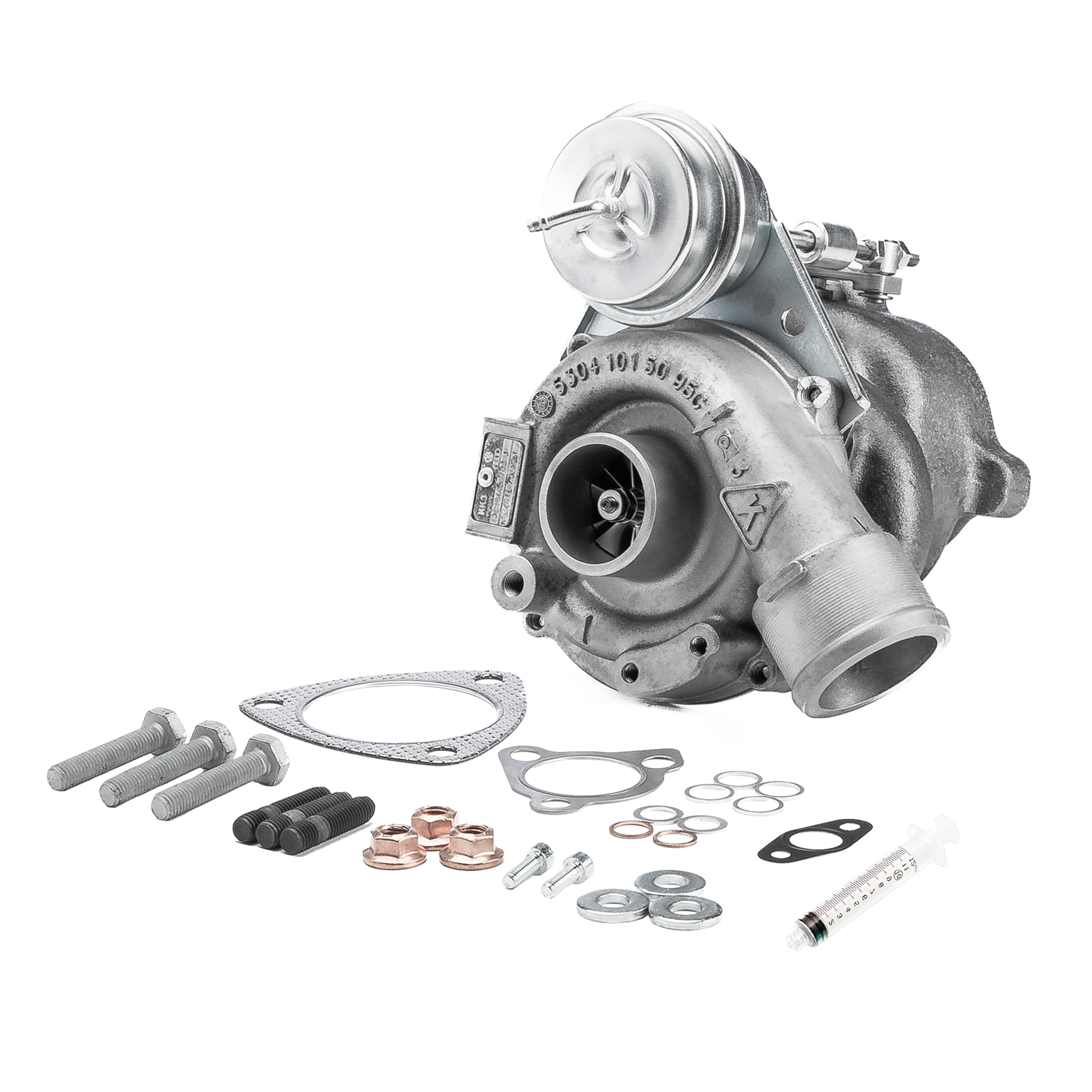BR Turbo 53039880025RSM: Turbolader REMANUFACTURED TURBOCHARGER WITH MOUNTING KIT mit Anbau-/Befestigungsmaterial