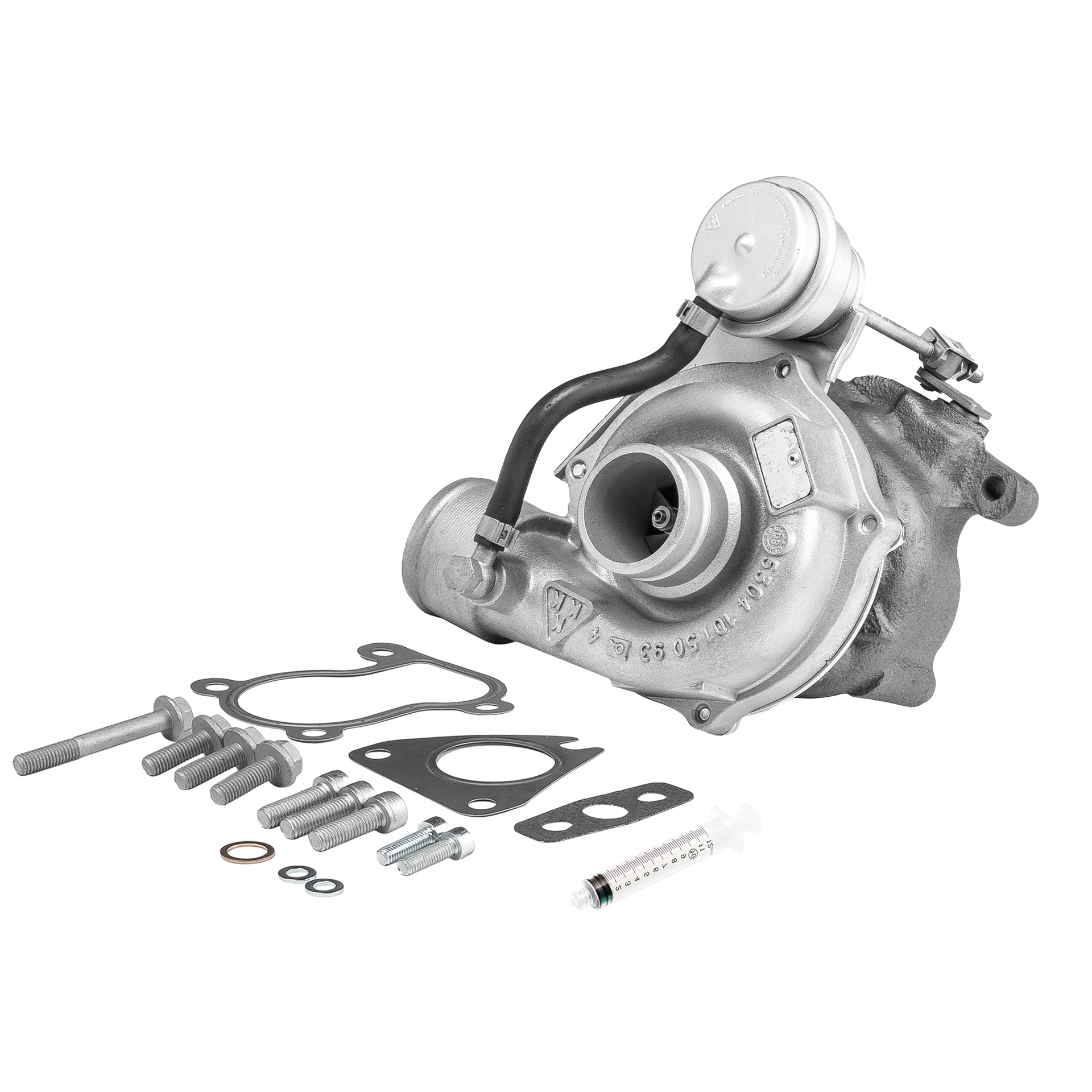 BR Turbo 53039880028RSM: Turbolader REMANUFACTURED TURBOCHARGER WITH MOUNTING KIT mit Anbau-/Befestigungsmaterial