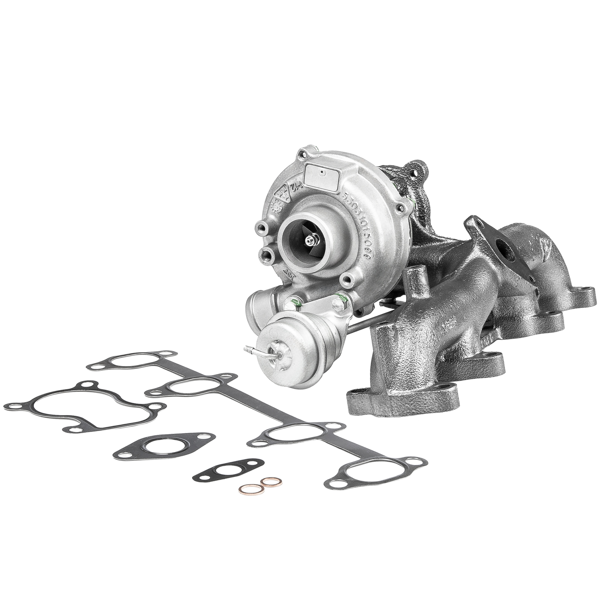 BR Turbo 53039880036RSG: Turbocompresor REMANUFACTURED TURBOCHARGER WITH GASKET KIT incl. kit de juntas