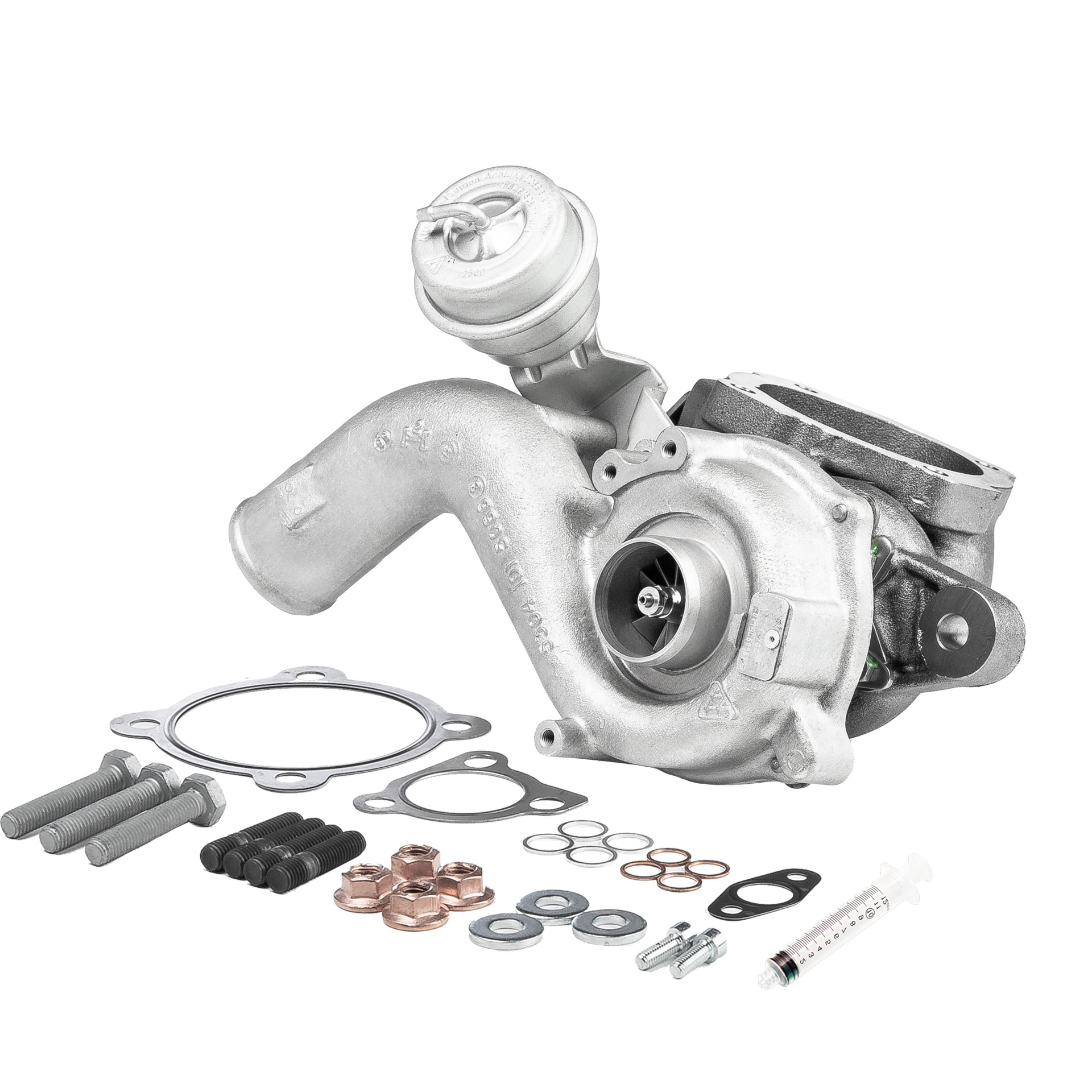 BR Turbo 53039880044RSM: Turbod REMANUFACTURED TURBOCHARGER WITH MOUNTING KIT koos paigaldus-/kinnitusmaterjaliga