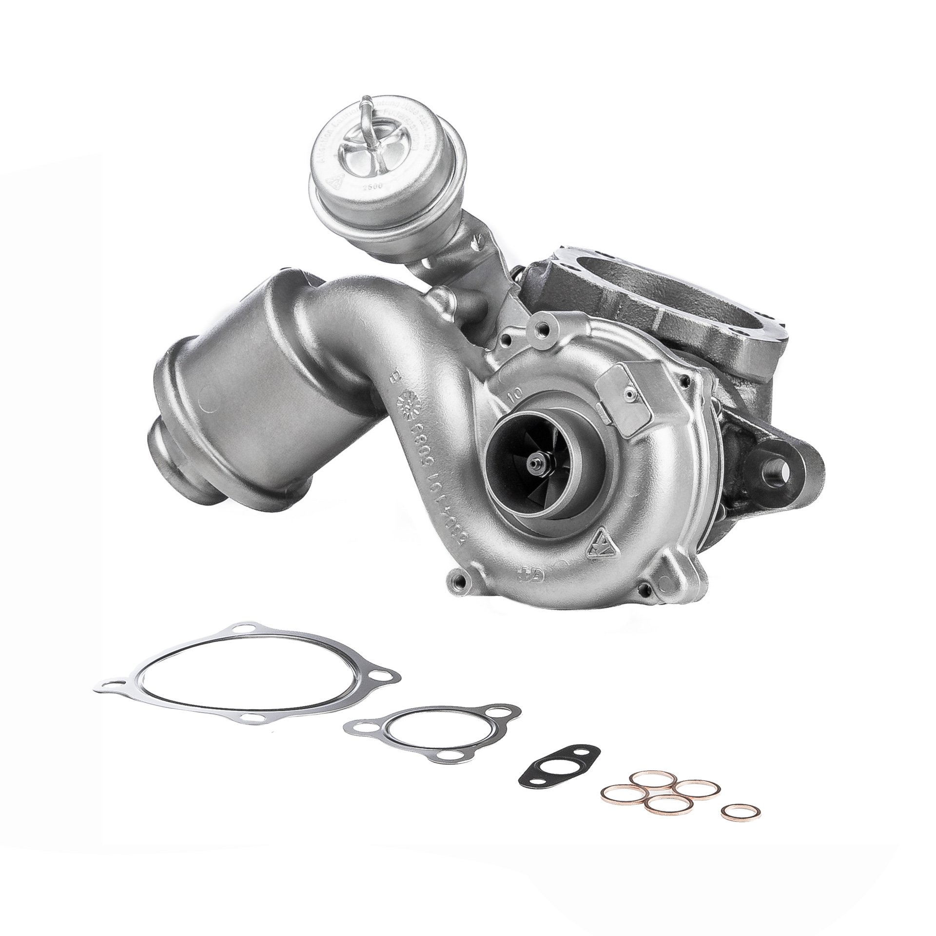 BR Turbo 53039880052RSG: Turbolader REMANUFACTURED TURBOCHARGER WITH GASKET KIT inkl. Dichtungssatz