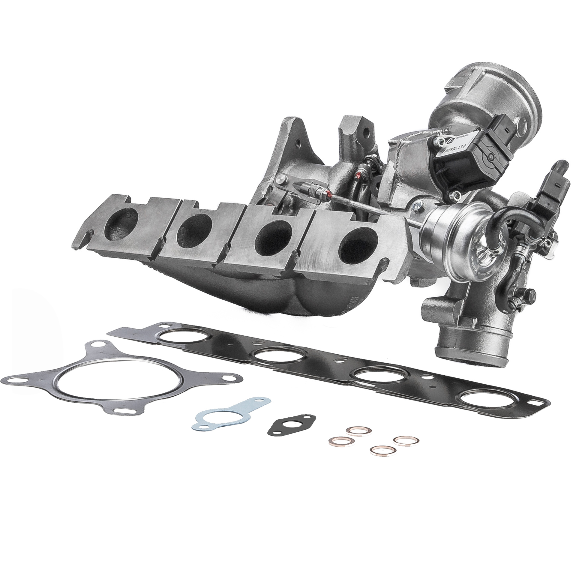 BR Turbo 53039880106RSG: Turbolader REMANUFACTURED TURBOCHARGER WITH GASKET KIT inkl. Dichtungssatz