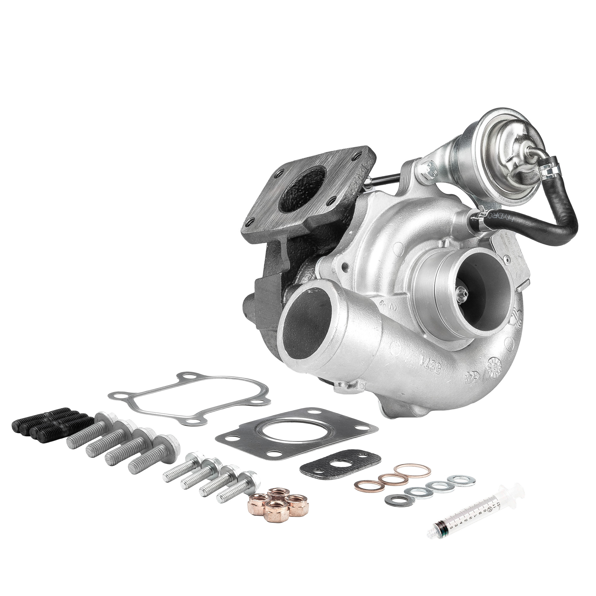 BR Turbo 53039880114RSM: Turbosprężarka REMANUFACTURED TURBOCHARGER WITH MOUNTING KIT z materiałem montażowym/ mocującym