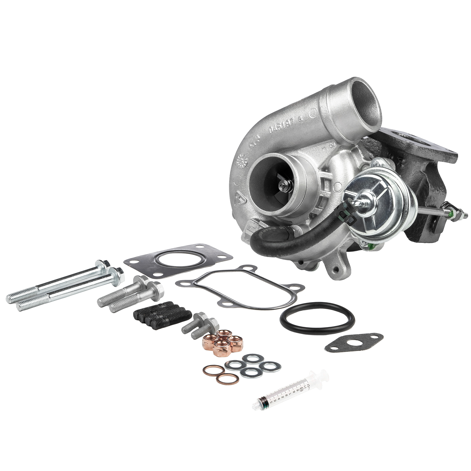 BR Turbo 53039880116RSM: Turbocompresor REMANUFACTURED TURBOCHARGER WITH MOUNTING KIT con material de montaje/fijación