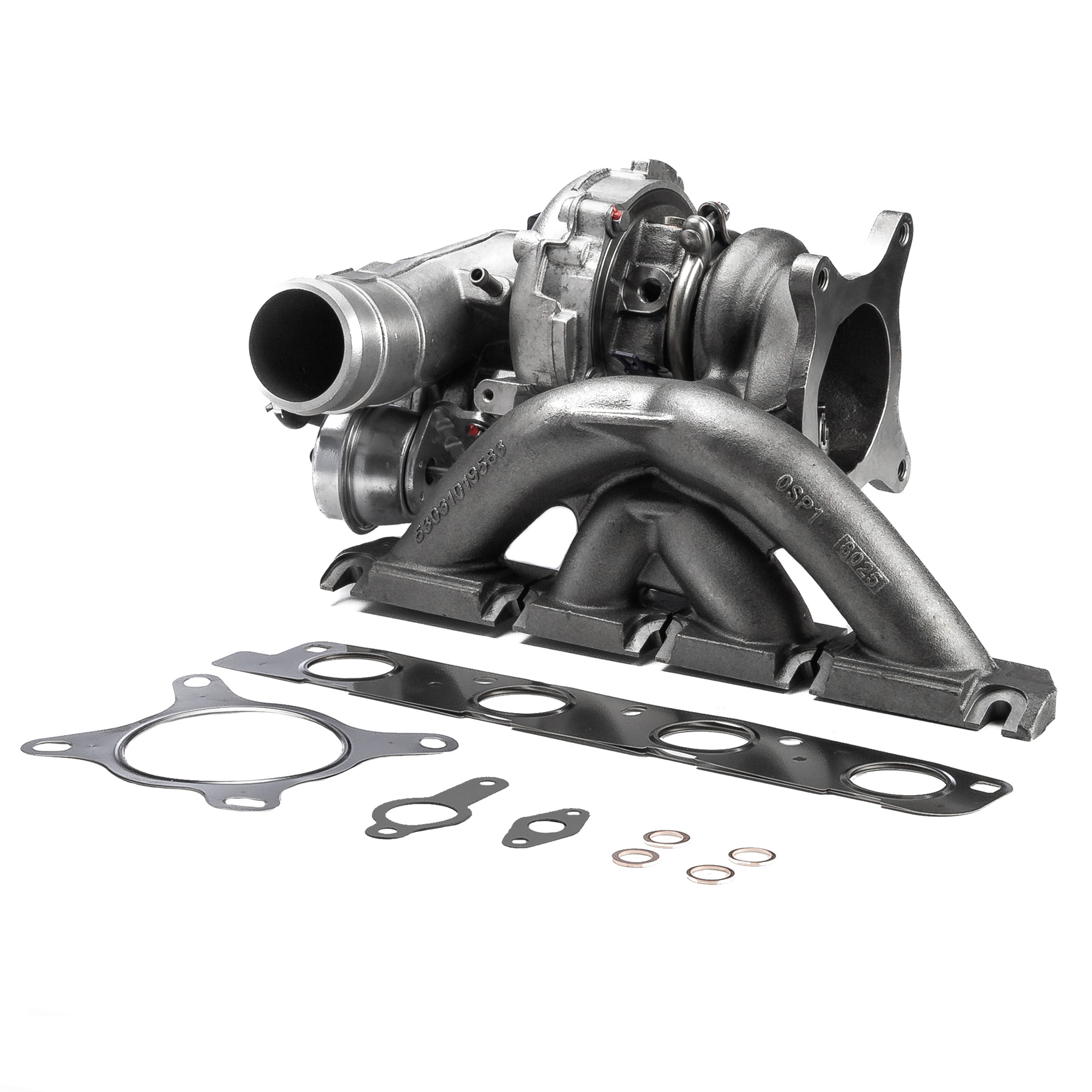 BR Turbo 53039880136RSG: Turbolader REMANUFACTURED TURBOCHARGER WITH GASKET KIT inkl. Dichtungssatz