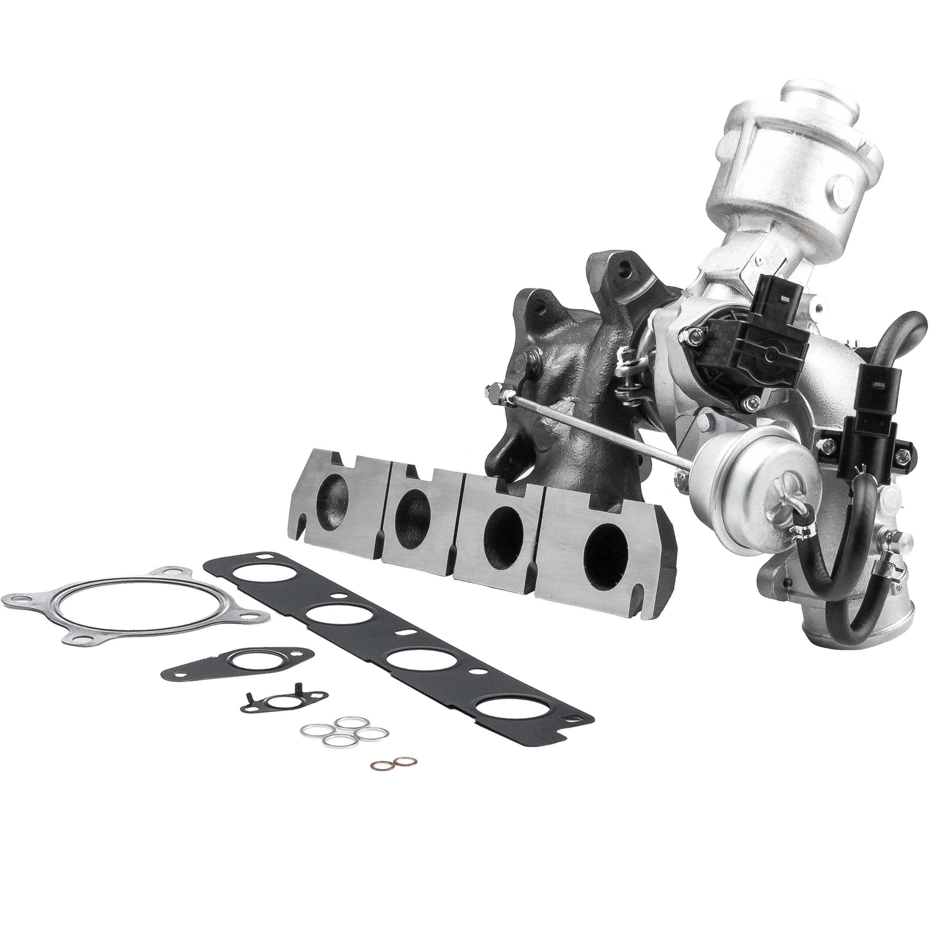 BR Turbo 53039880141RSG: Turbolader REMANUFACTURED TURBOCHARGER WITH GASKET KIT inkl. Dichtungssatz