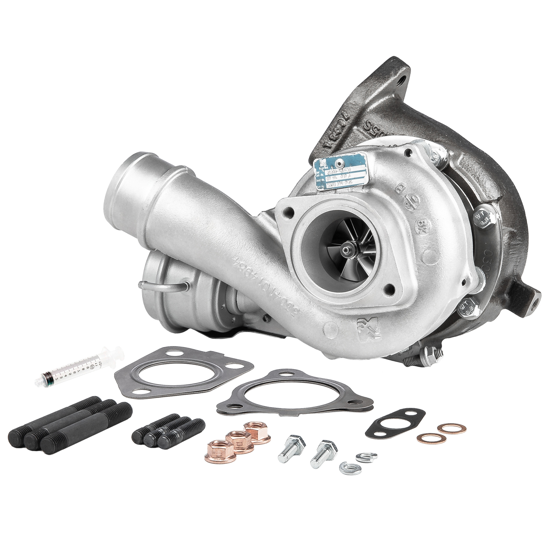 BR Turbo 53039880143RSM: Turbolader REMANUFACTURED TURBOCHARGER WITH MOUNTING KIT mit Anbau-/Befestigungsmaterial