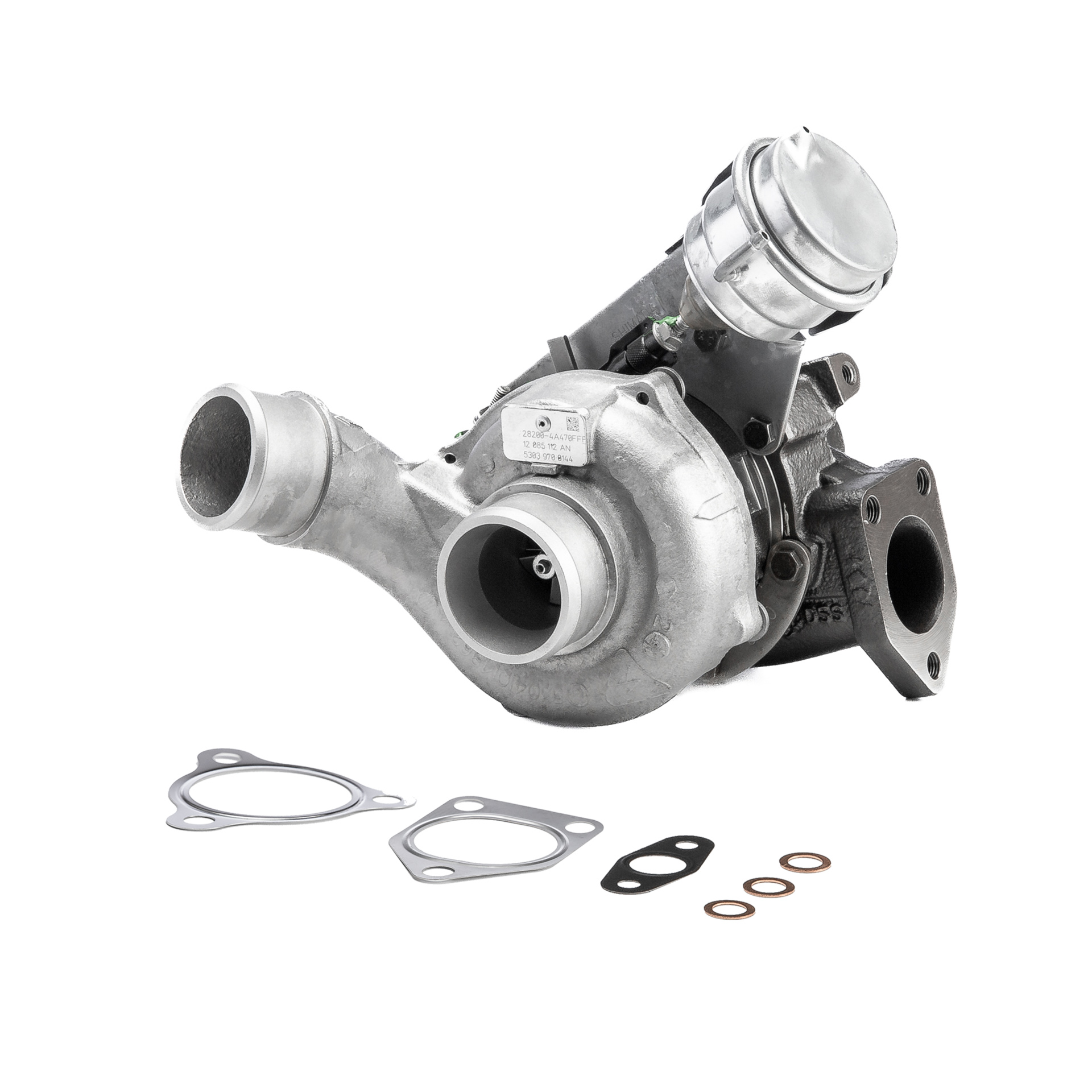 BR Turbo 53039880144RSG: Turbolader REMANUFACTURED TURBOCHARGER WITH GASKET KIT inkl. Dichtungssatz