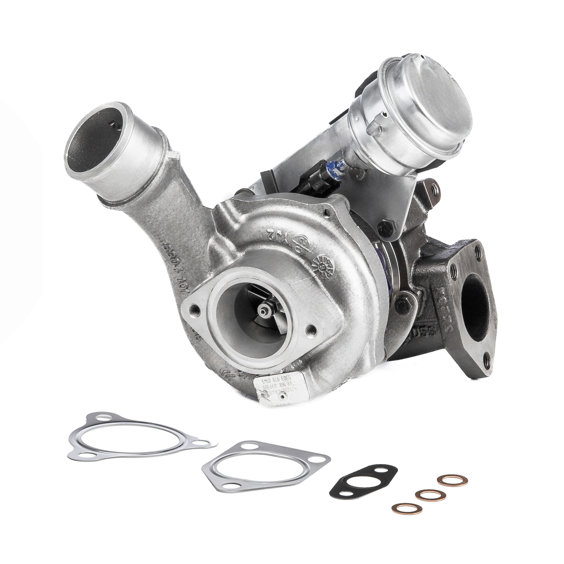 BR Turbo 53039880145RSG: Turbolader REMANUFACTURED TURBOCHARGER WITH GASKET KIT inkl. Dichtungssatz