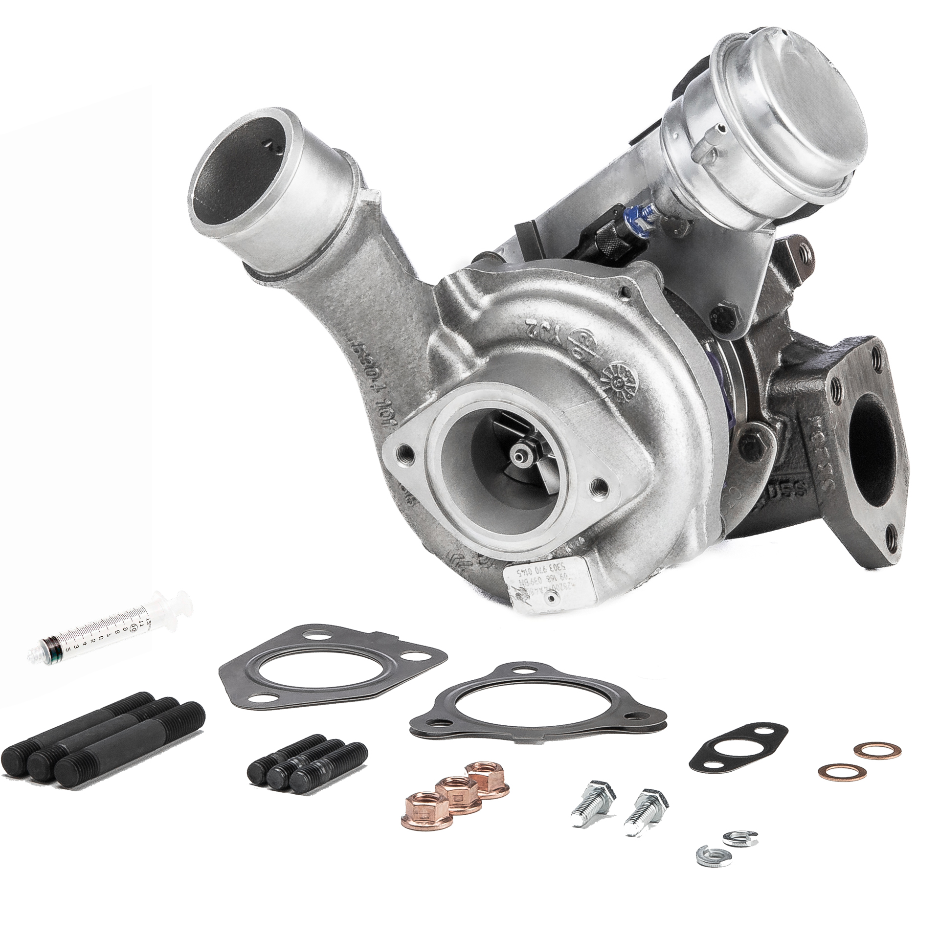 BR Turbo 53039880145RSM: Turbolader REMANUFACTURED TURBOCHARGER WITH MOUNTING KIT mit Anbau-/Befestigungsmaterial