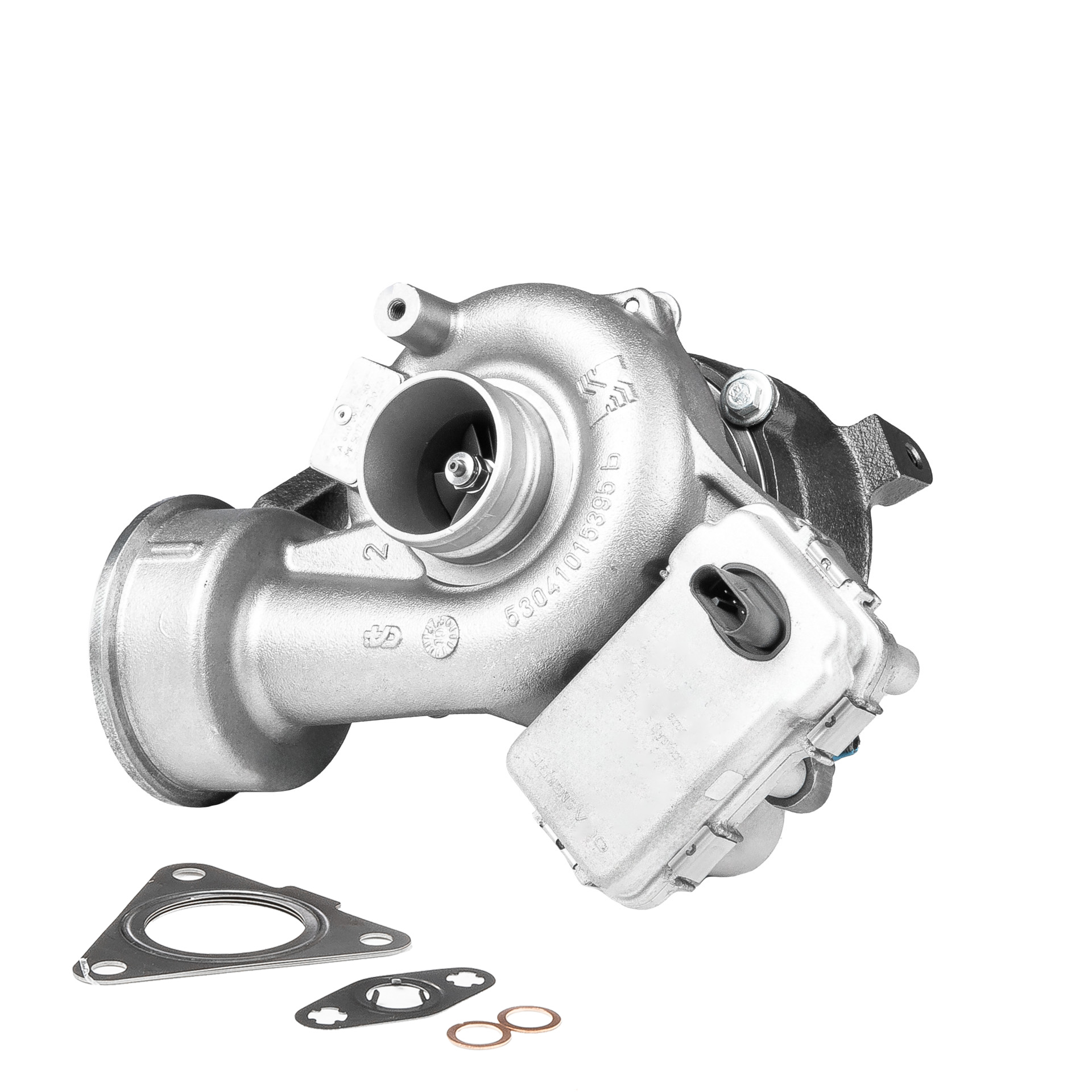 BR Turbo 53039880171RSG: Turbolader REMANUFACTURED TURBOCHARGER WITH GASKET KIT inkl. Dichtungssatz