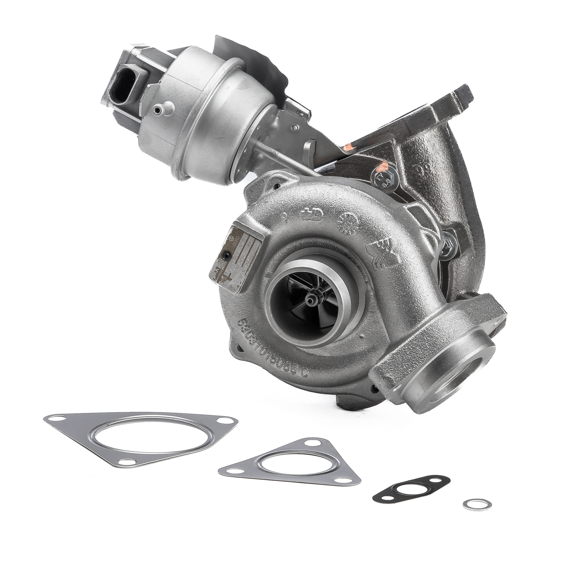 BR Turbo 53039880189RSG Turbokompresorius AUDI A6 Sedanas (4F2, C6) 163 AG dyzelinas kaina