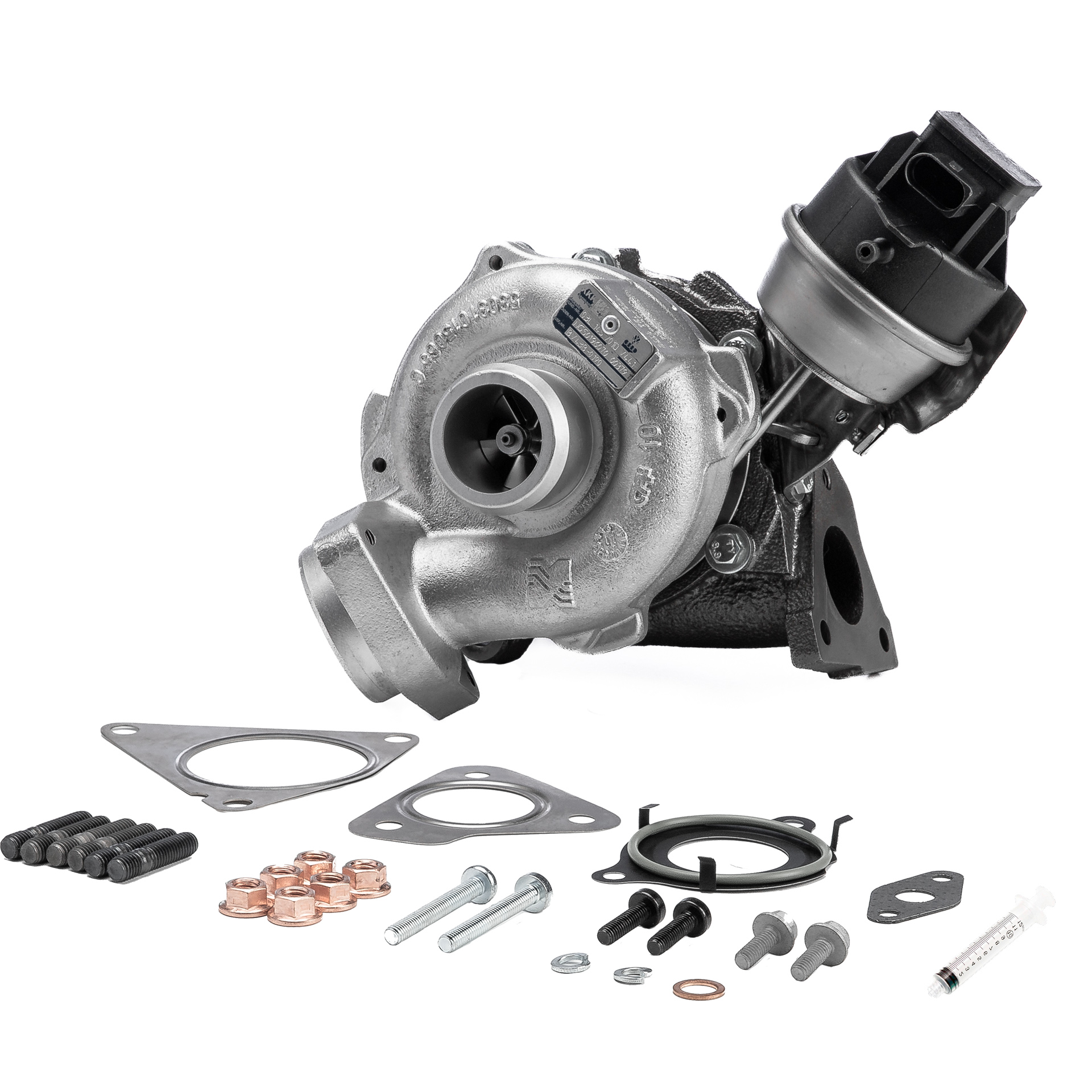 BR Turbo 53039880190RSM: Turbolader REMANUFACTURED TURBOCHARGER WITH MOUNTING KIT mit Anbau-/Befestigungsmaterial