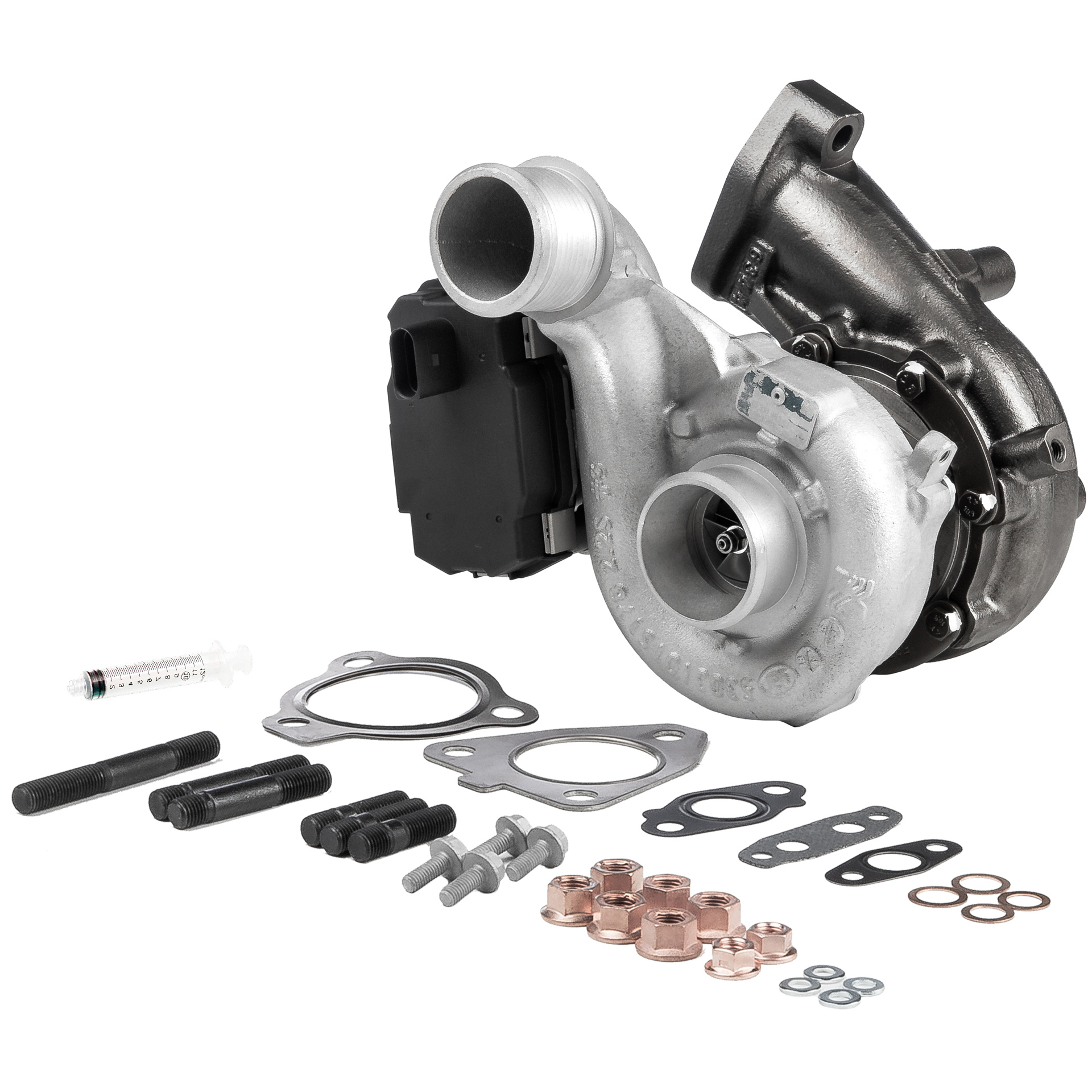 BR Turbo 53039880499RSM: Turbolader REMANUFACTURED TURBOCHARGER WITH MOUNTING KIT mit Anbau-/Befestigungsmaterial