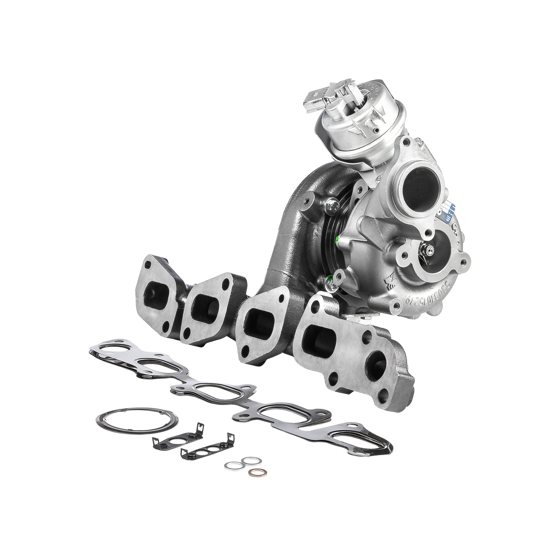 BR Turbo 53039880542RSG: Turbolader REMANUFACTURED TURBOCHARGER WITH GASKET KIT inkl. Dichtungssatz