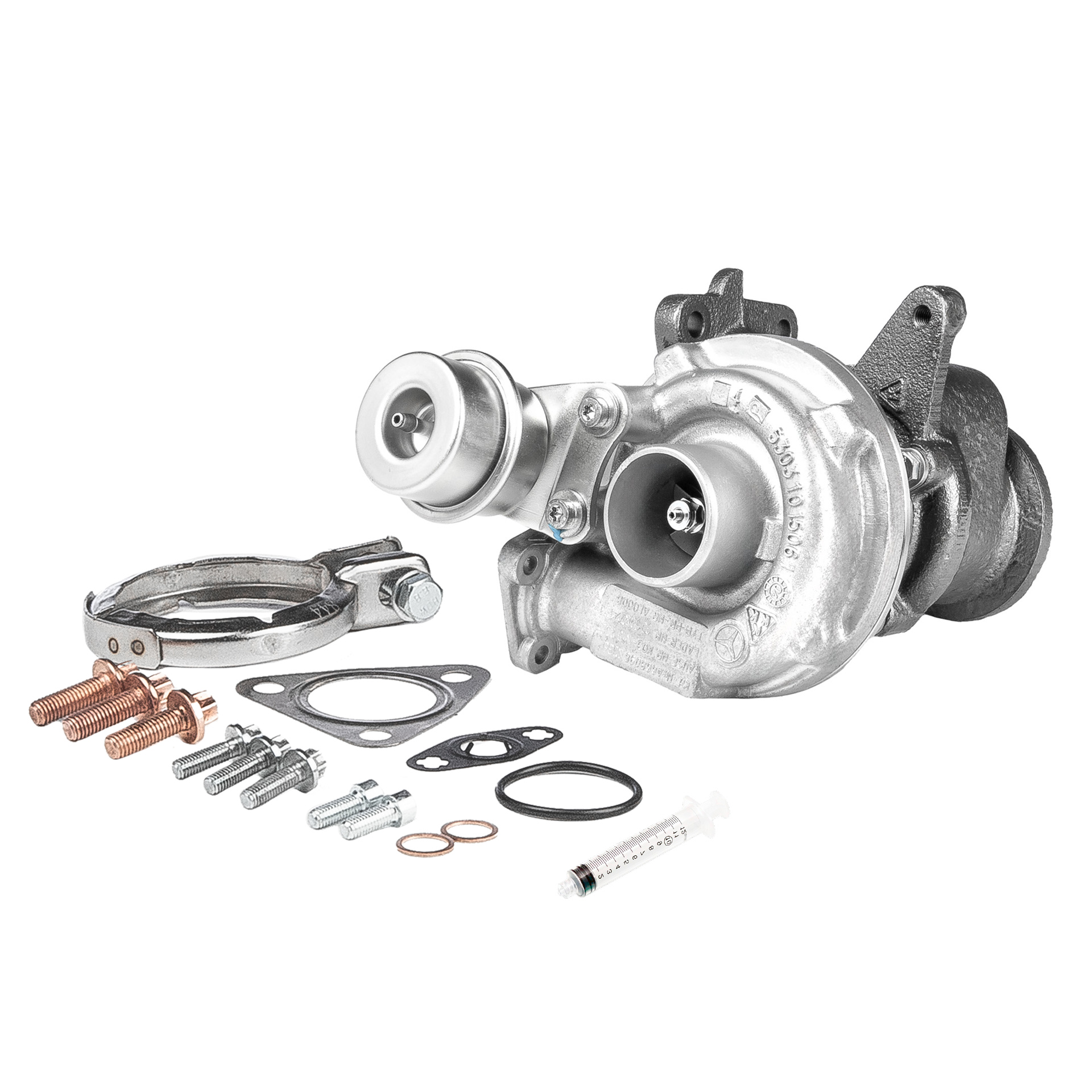 BR Turbo 53039980060RSM: Turbosprężarka REMANUFACTURED TURBOCHARGER WITH MOUNTING KIT z materiałem montażowym/ mocującym