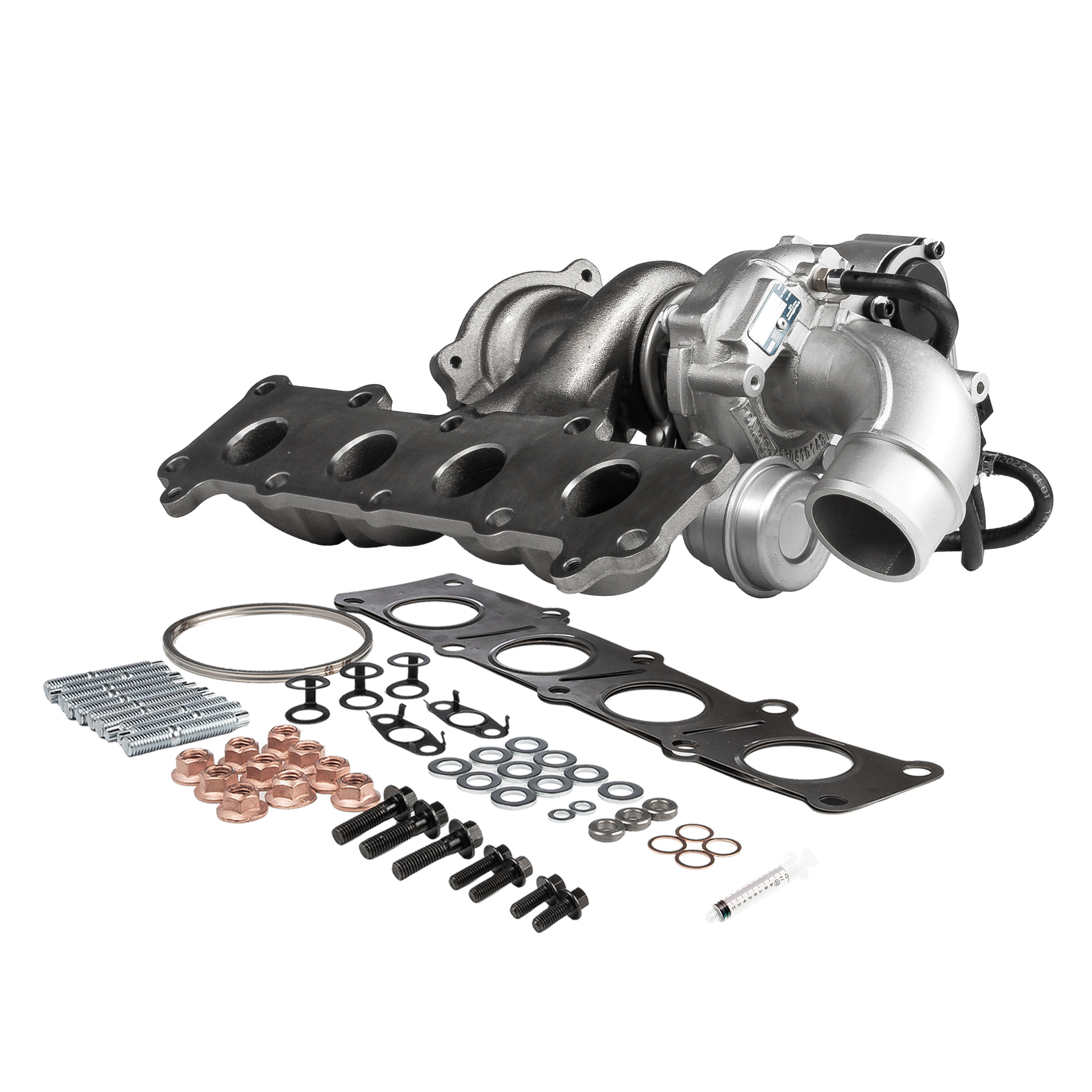 BR Turbo 53039980505RSM: Turbolader REMANUFACTURED TURBOCHARGER WITH MOUNTING KIT mit Anbau-/Befestigungsmaterial