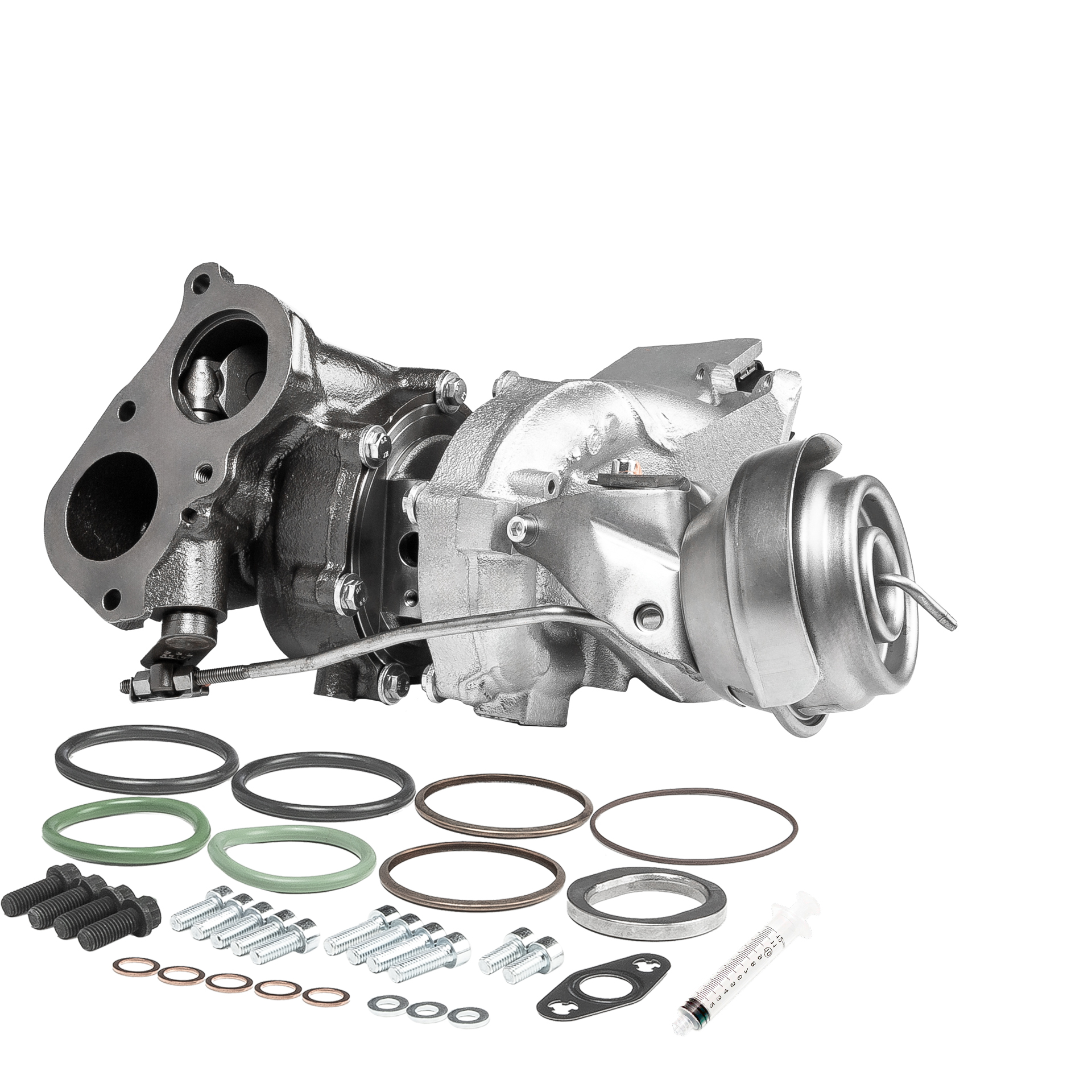 BR Turbo 53039980522RSM: Turbolader REMANUFACTURED TURBOCHARGER WITH MOUNTING KIT mit Anbau-/Befestigungsmaterial