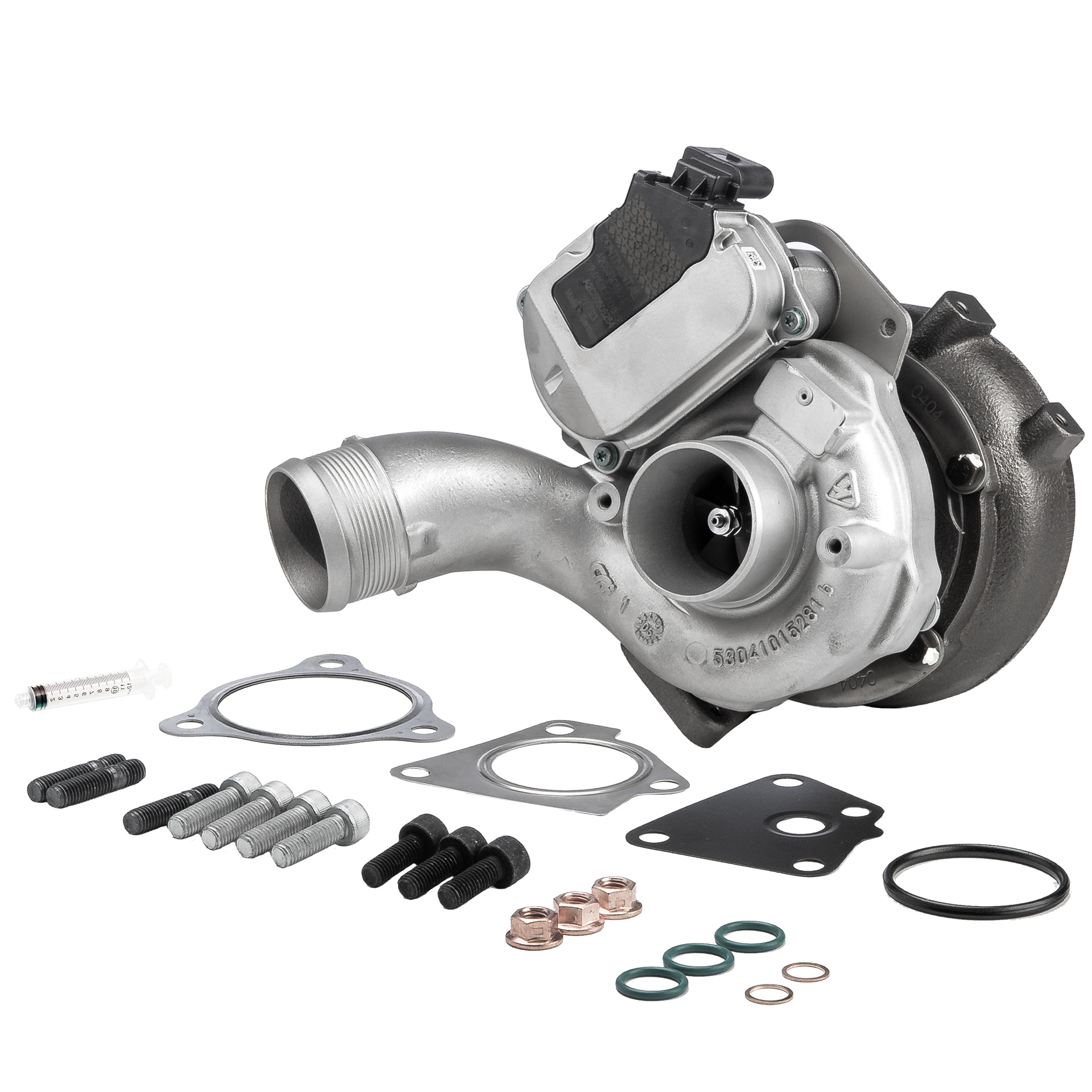 BR Turbo 53049880055RSM: Turbolader REMANUFACTURED TURBOCHARGER WITH MOUNTING KIT mit Anbau-/Befestigungsmaterial