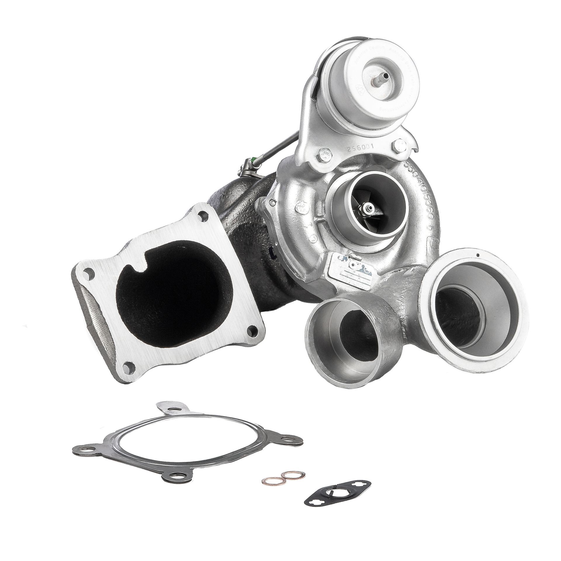BR Turbo 53049880057RSG: Turbolader REMANUFACTURED TURBOCHARGER WITH GASKET KIT inkl. Dichtungssatz