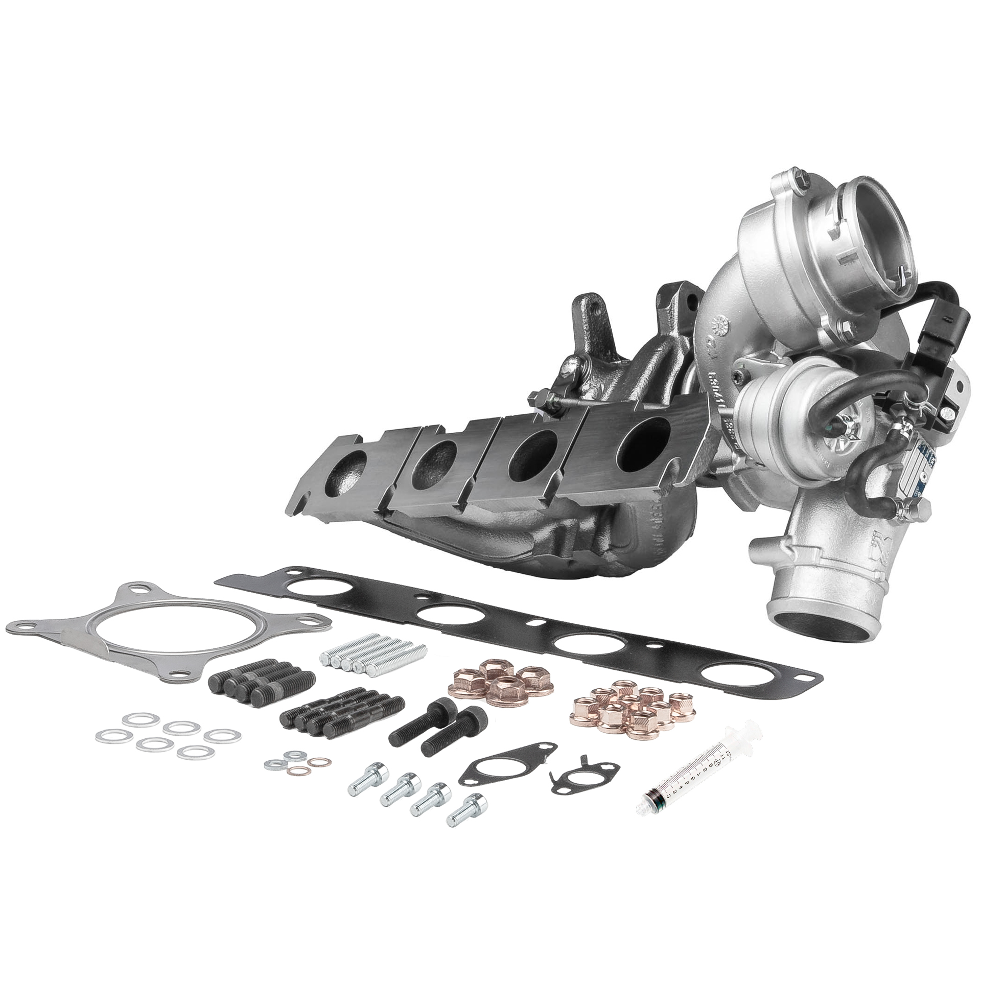 BR Turbo 53049880064RSM: Turbolader REMANUFACTURED TURBOCHARGER WITH MOUNTING KIT mit Anbau-/Befestigungsmaterial
