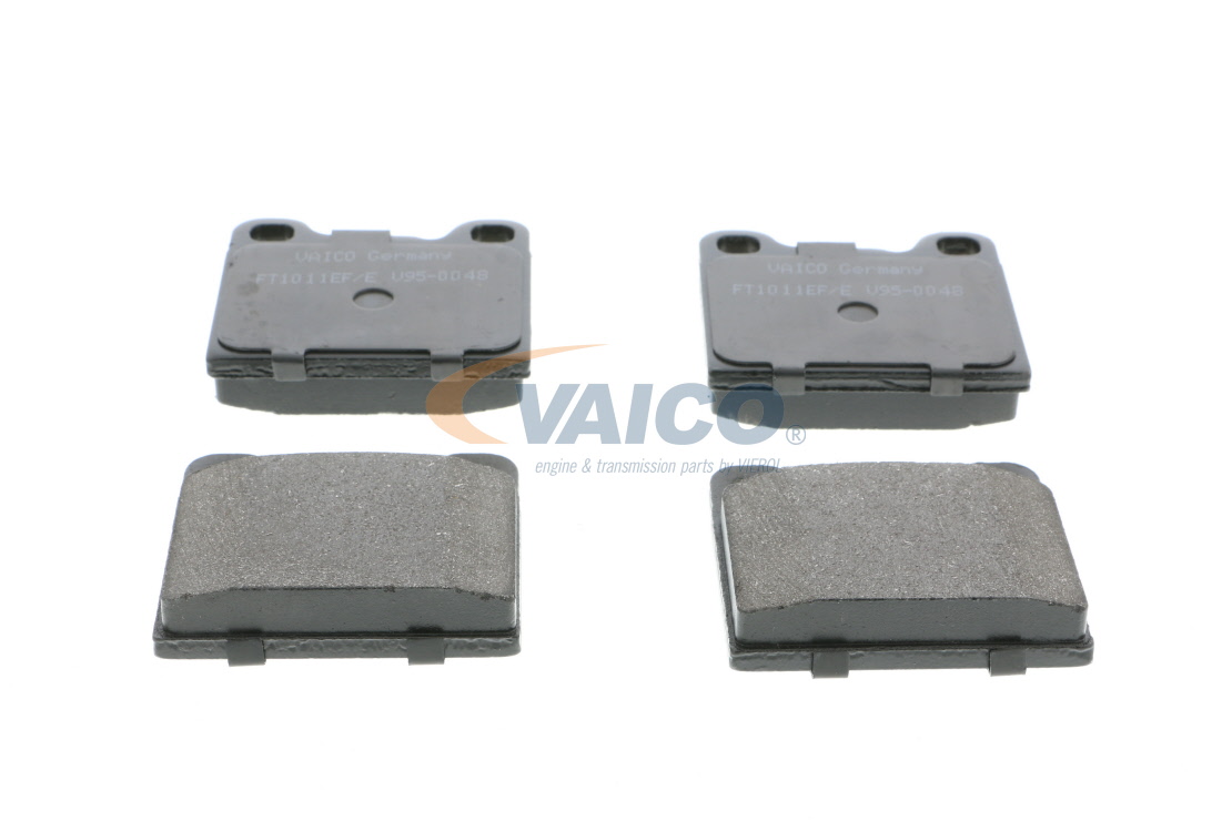 VAICO V95-0048: Plăcuțe de frână puntea spate, Q+, original equipment manufacturer quality