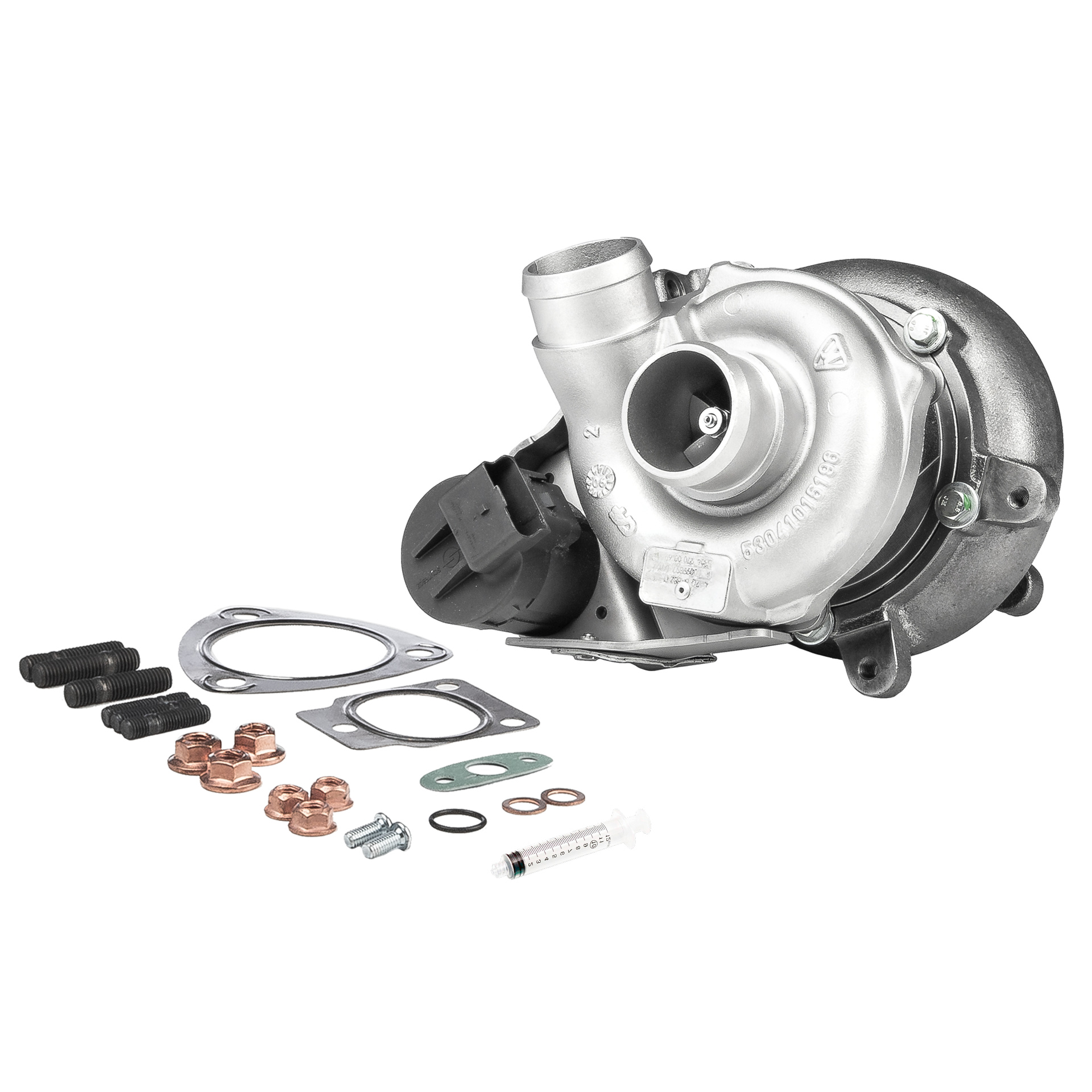 BR Turbo 53049880116RSM: Turbolader REMANUFACTURED TURBOCHARGER WITH MOUNTING KIT mit Anbau-/Befestigungsmaterial