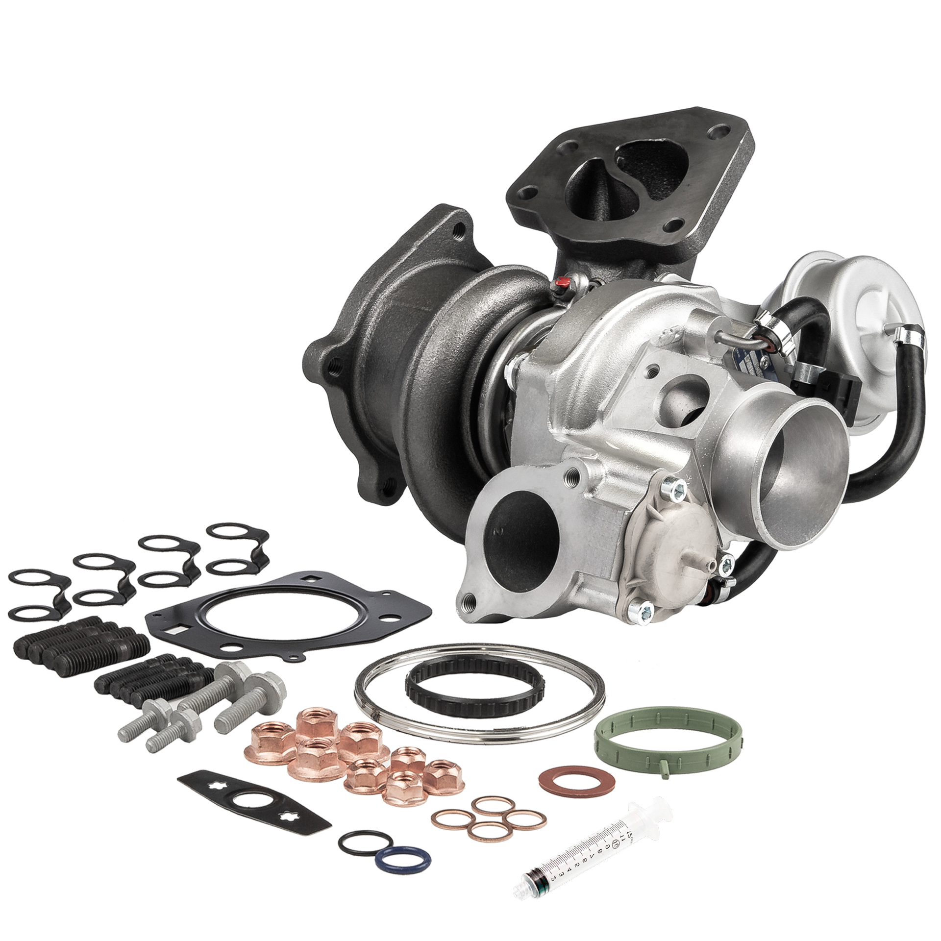 BR Turbo 53049880200RSM: Turbolader REMANUFACTURED TURBOCHARGER WITH MOUNTING KIT mit Anbau-/Befestigungsmaterial