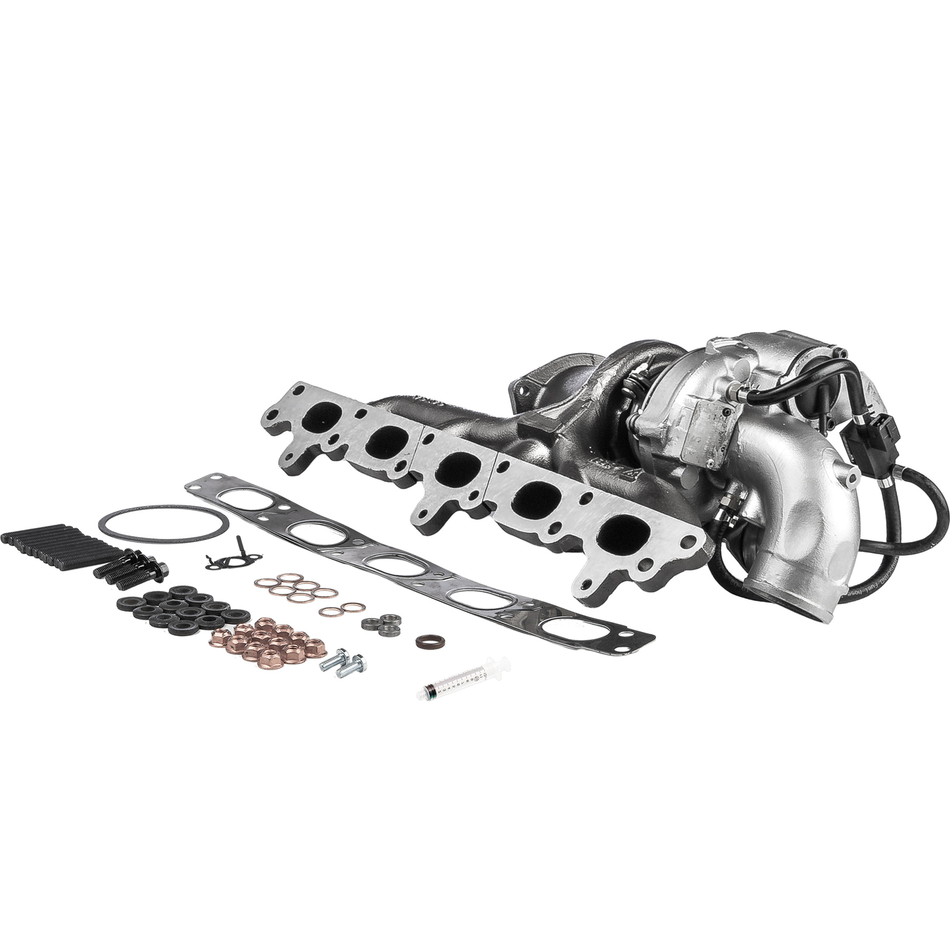 BR Turbo 53049980033RSM: Turbolader REMANUFACTURED TURBOCHARGER WITH MOUNTING KIT mit Anbau-/Befestigungsmaterial