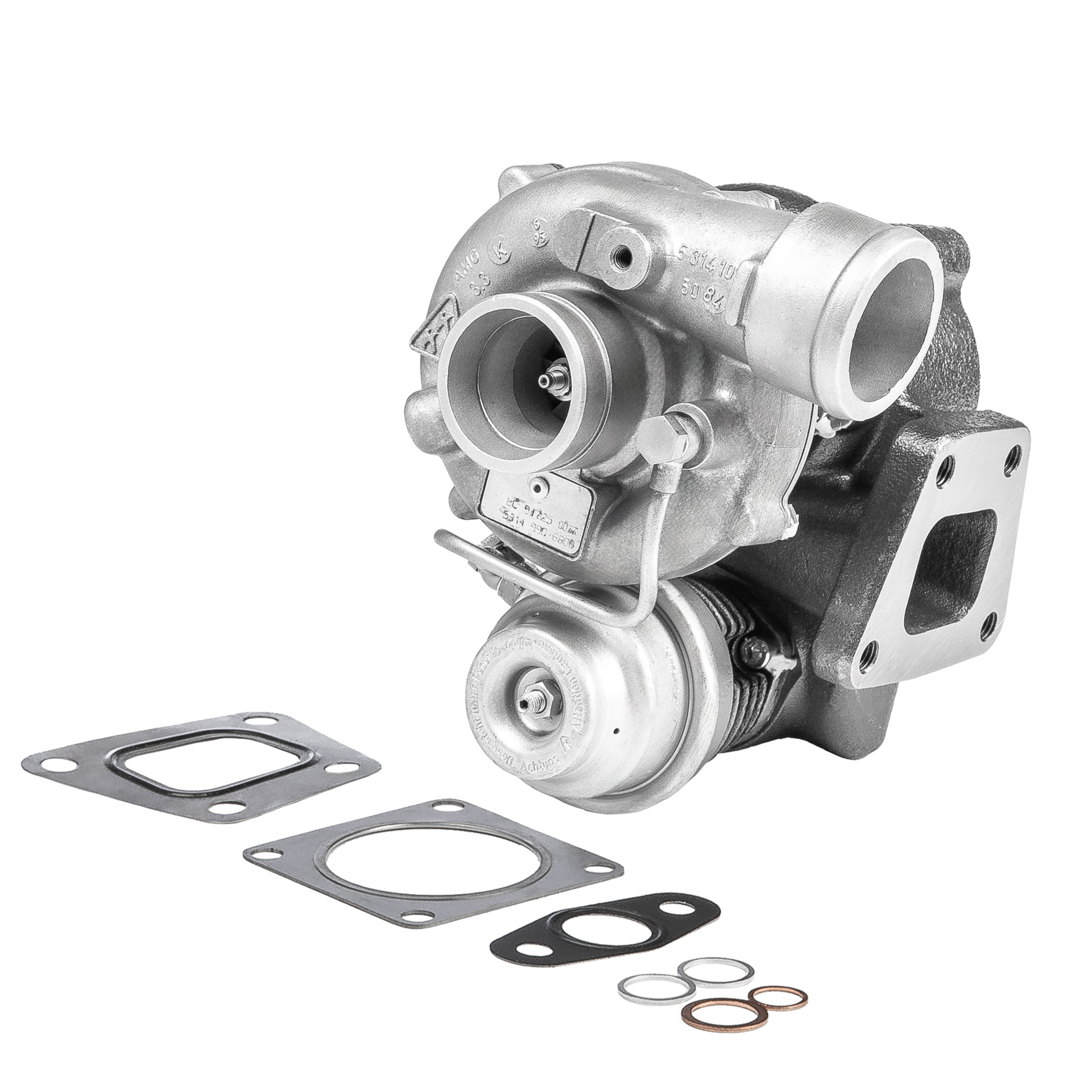 BR Turbo 53149886000RSG: Turbolader REMANUFACTURED TURBOCHARGER WITH GASKET KIT inkl. Dichtungssatz