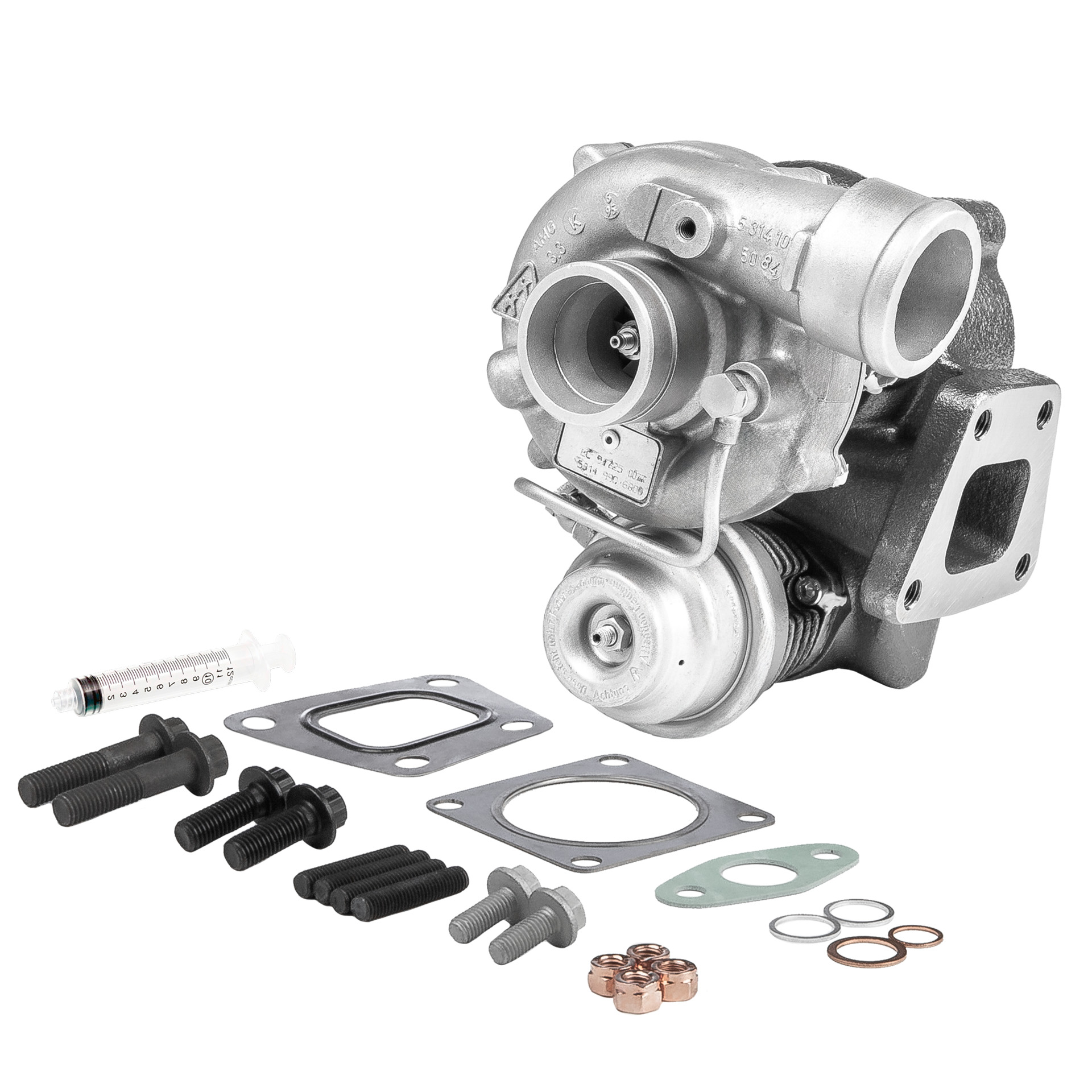 BR Turbo 53149886000RSM: Turbolader REMANUFACTURED TURBOCHARGER WITH MOUNTING KIT mit Anbau-/Befestigungsmaterial