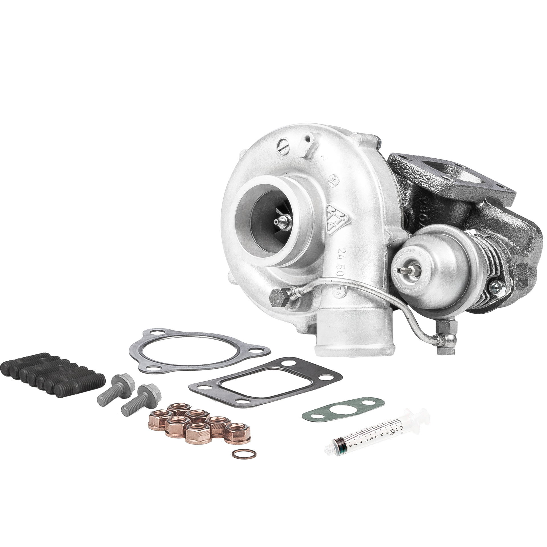 BR Turbo 53149886707RSM: Turbolader REMANUFACTURED TURBOCHARGER WITH MOUNTING KIT mit Anbau-/Befestigungsmaterial