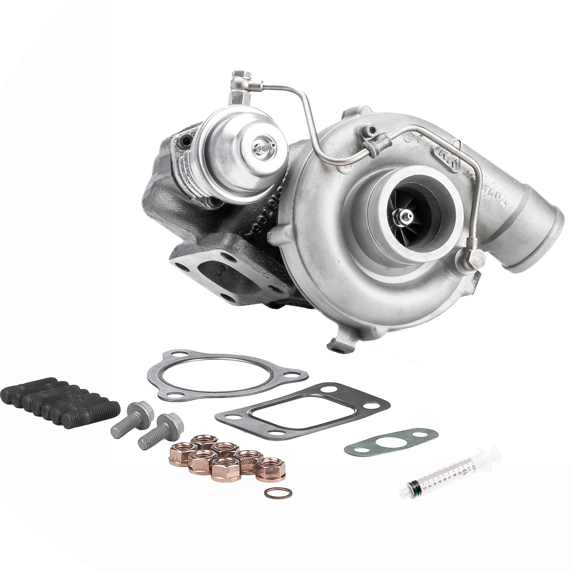 BR Turbo 53149886708RSM: Turbolader REMANUFACTURED TURBOCHARGER WITH MOUNTING KIT mit Anbau-/Befestigungsmaterial