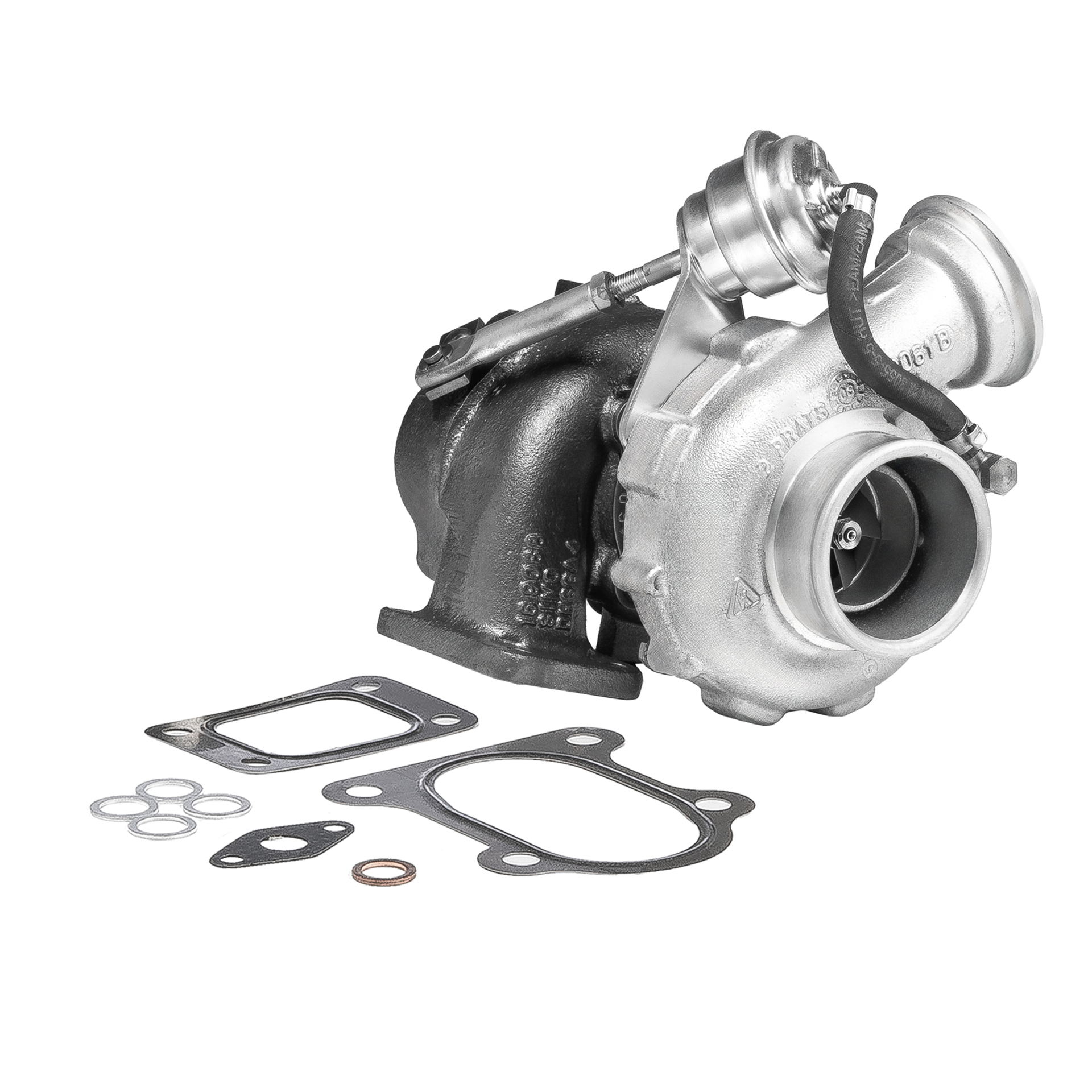 BR Turbo 53169887106RSG: Turbolader REMANUFACTURED TURBOCHARGER WITH GASKET KIT inkl. Dichtungssatz