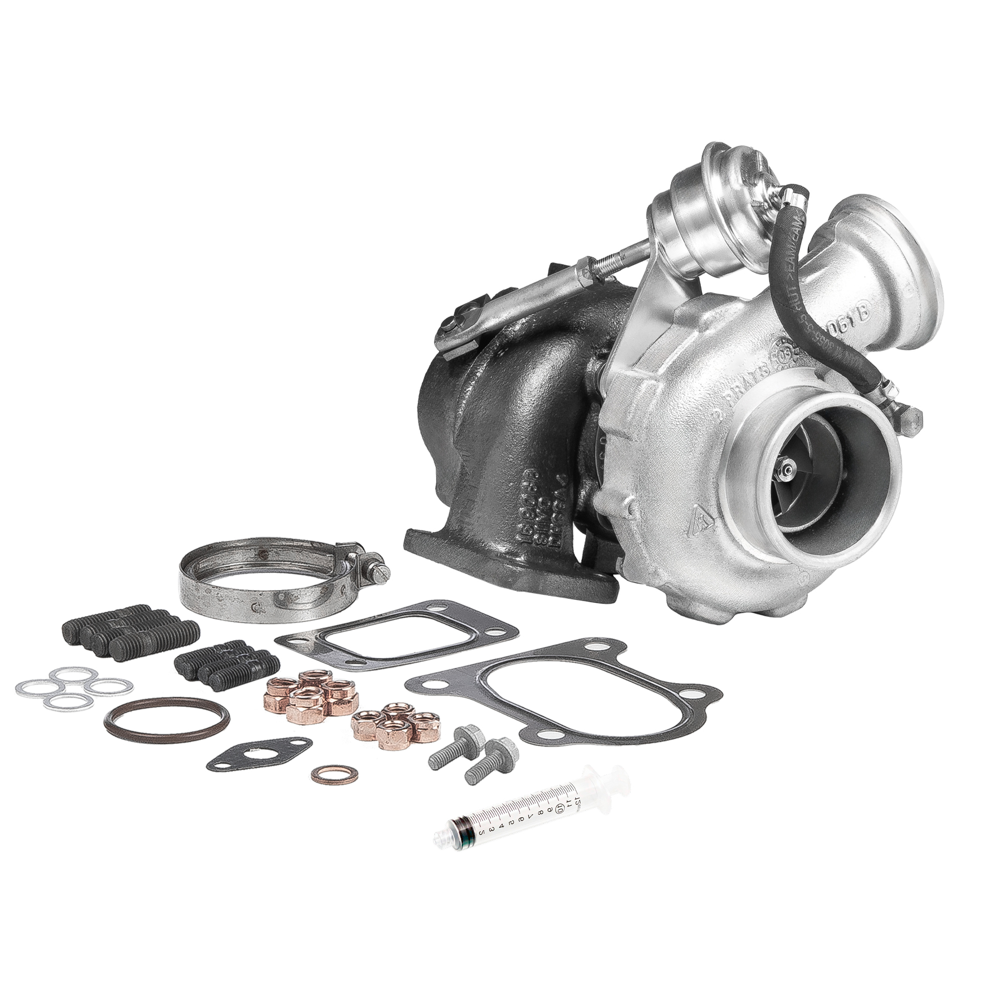BR Turbo 53169887106RSM: Turbolader REMANUFACTURED TURBOCHARGER WITH MOUNTING KIT mit Anbau-/Befestigungsmaterial