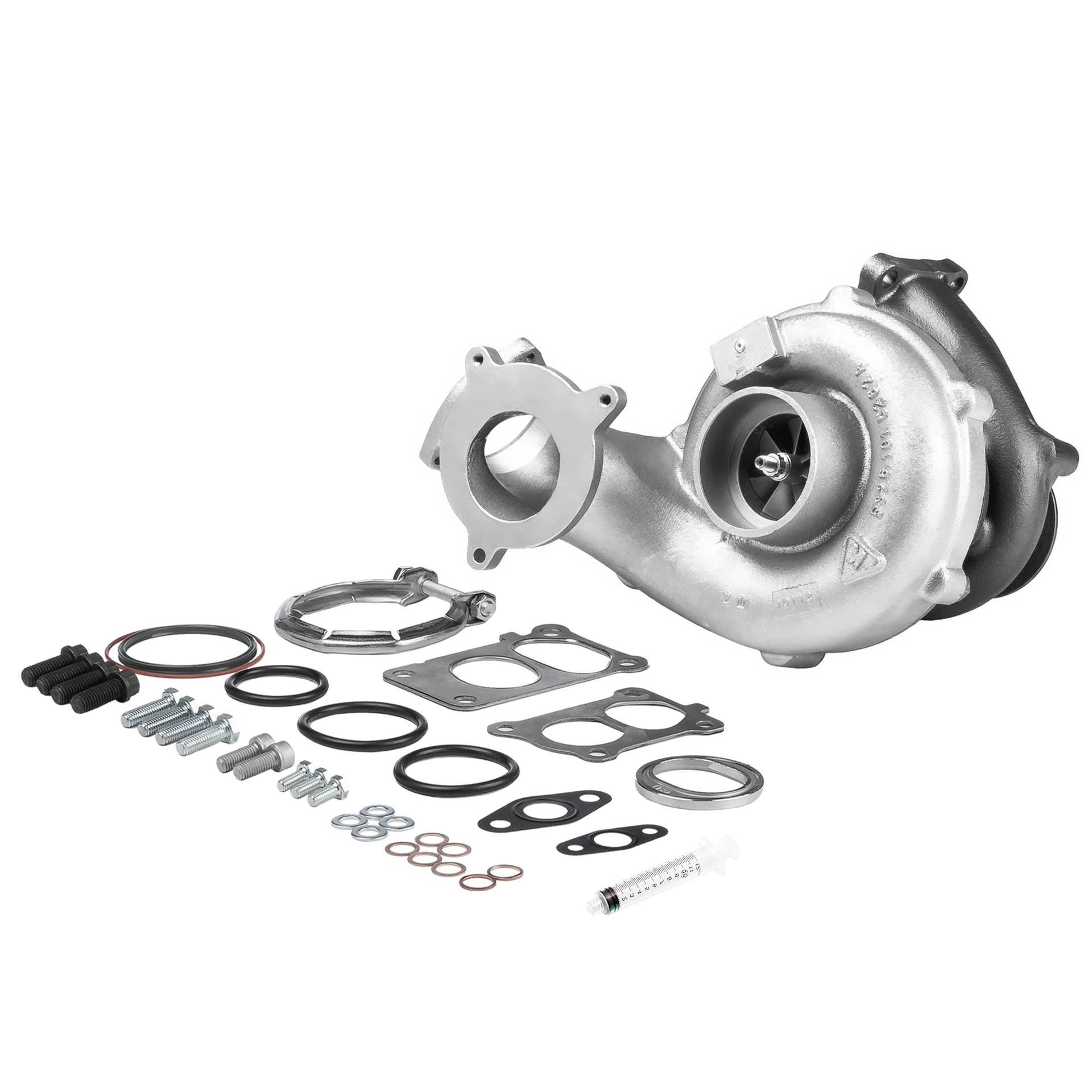 BR Turbo 53269880000RSM: Turbosprężarka REMANUFACTURED TURBOCHARGER WITH MOUNTING KIT z materiałem montażowym/ mocującym