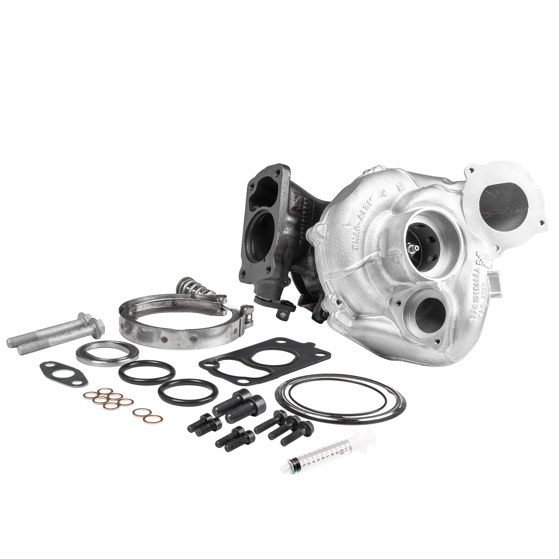 BR Turbo 53269880003RSM: Turbolader REMANUFACTURED TURBOCHARGER WITH MOUNTING KIT mit Anbau-/Befestigungsmaterial